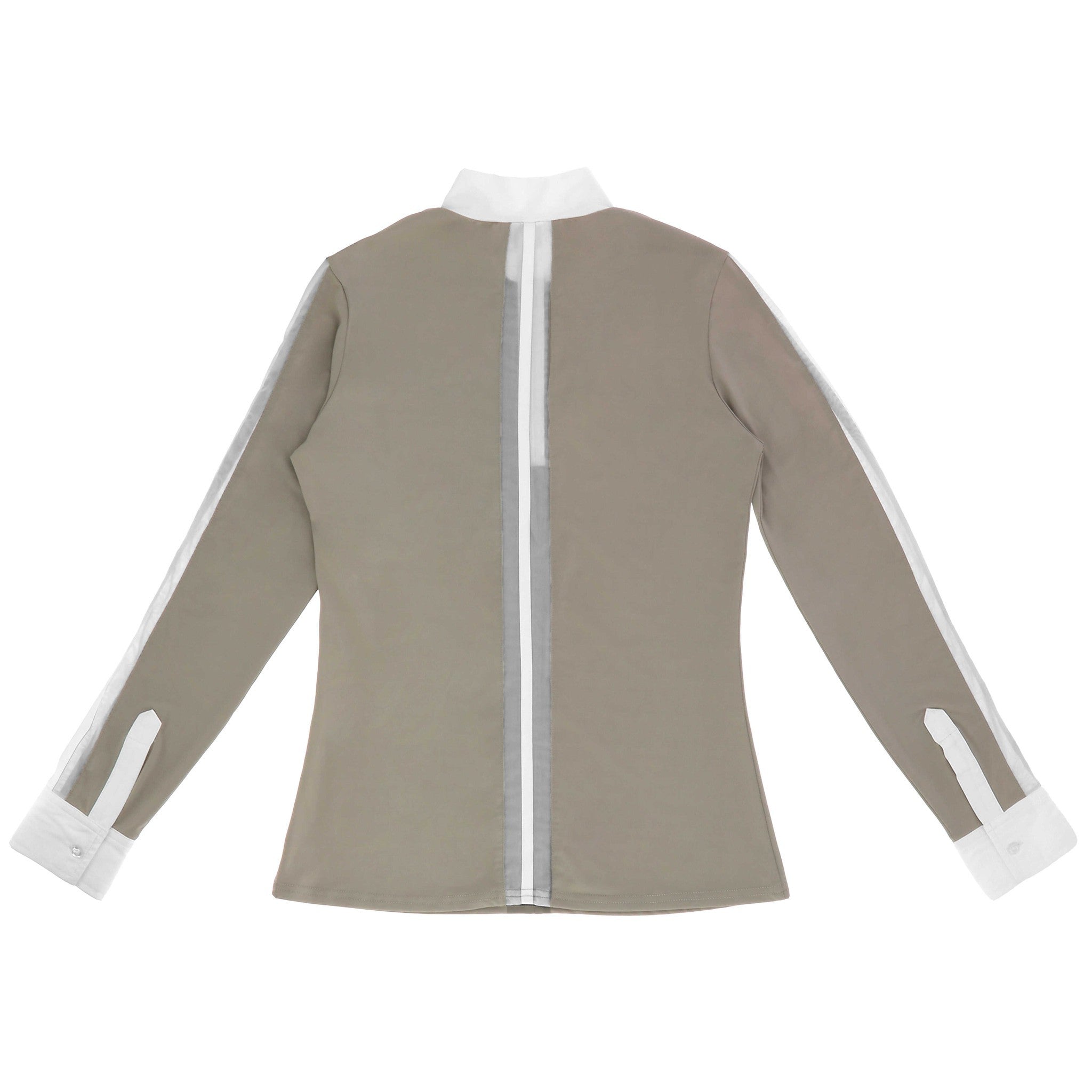 EQUITHÈME Estoril show polo - Ladies Taupe 962119271