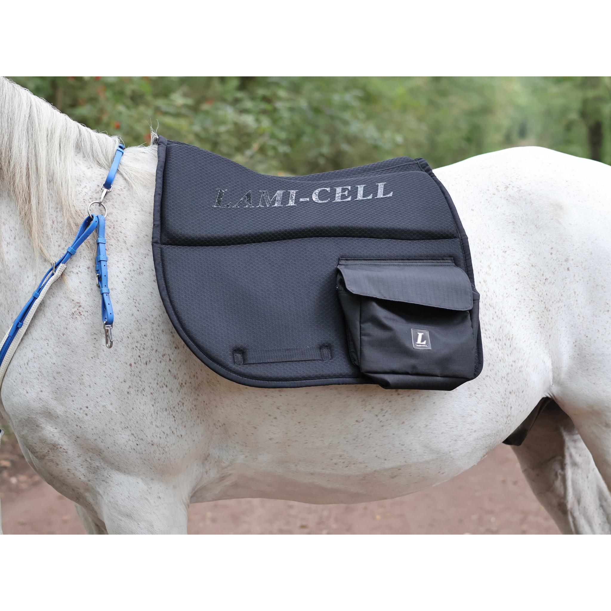 Lami-Cell Trail Saddle Pad with Pockets Black 220042002