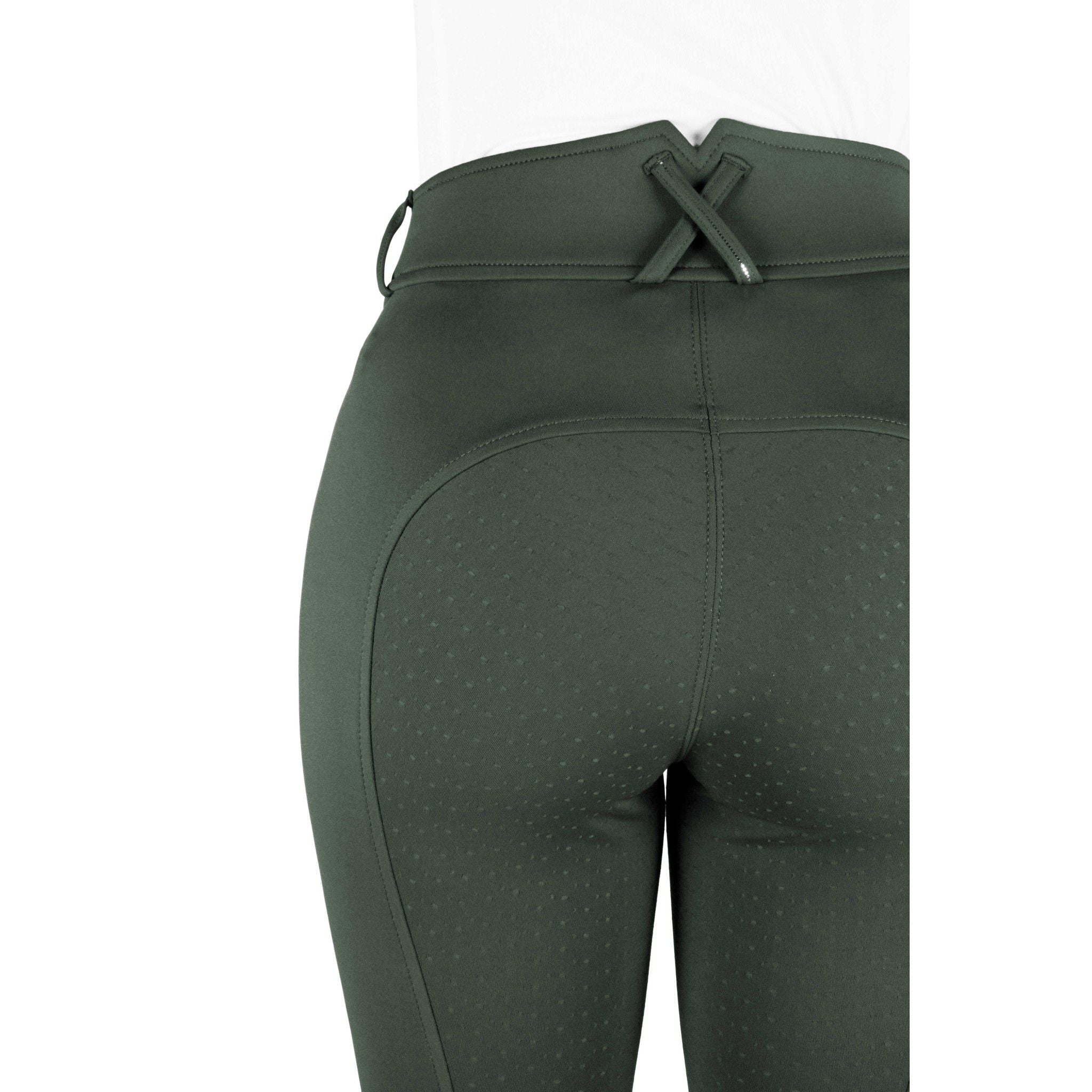 EQUITHÈME Carly Full Silicone Seat Breeches for Women Khaki 979862936