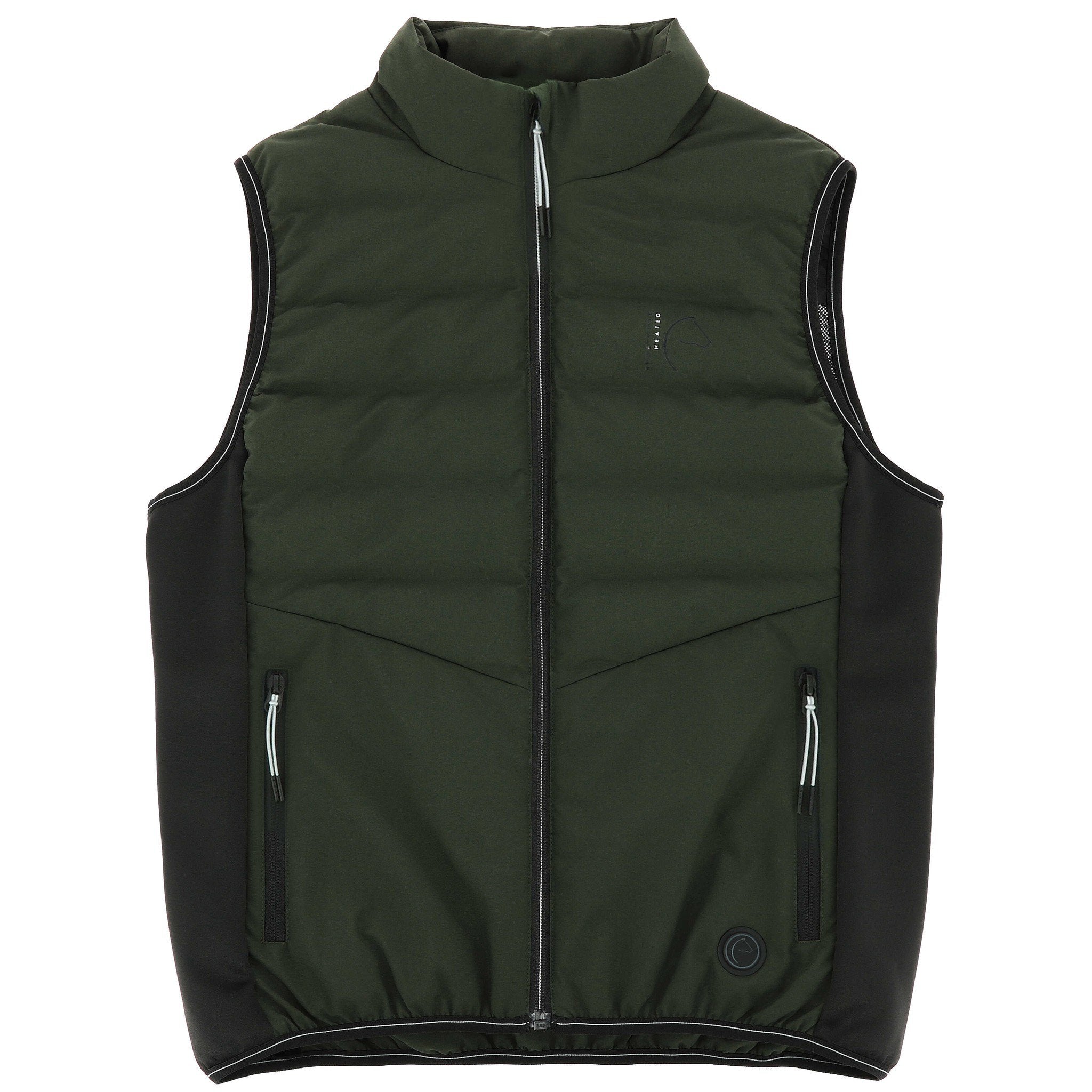 EQUITHÈME Sasha Heated Vest - Adult Khaki 981004092