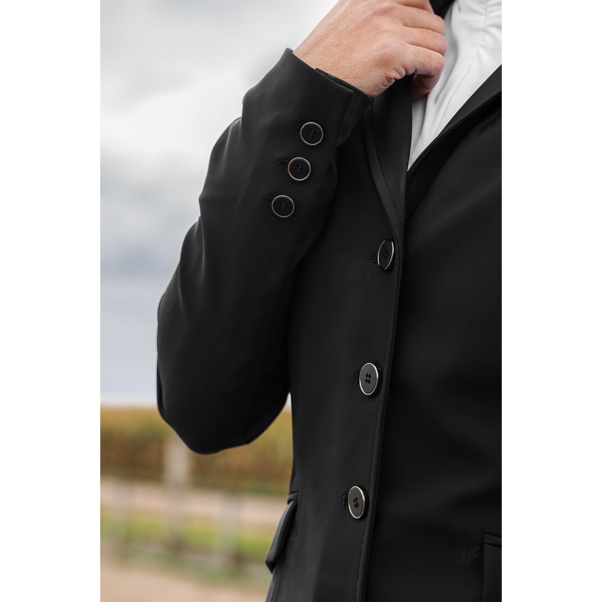 EQUITHÈME Nancy Show Jacket - Ladies Black 988527236