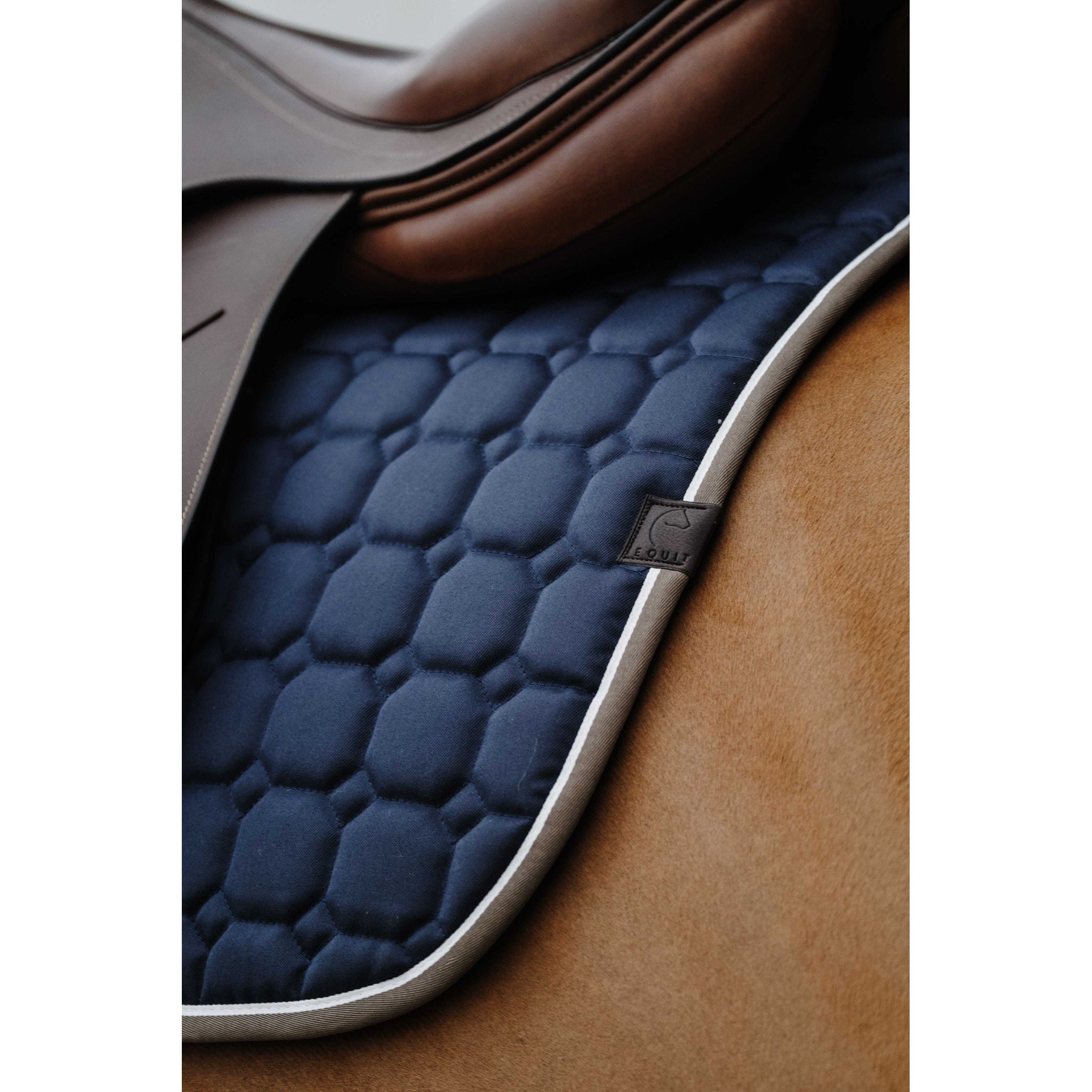 EQUITHÈME Orion saddle pad - All purpose Navy blue 204774007