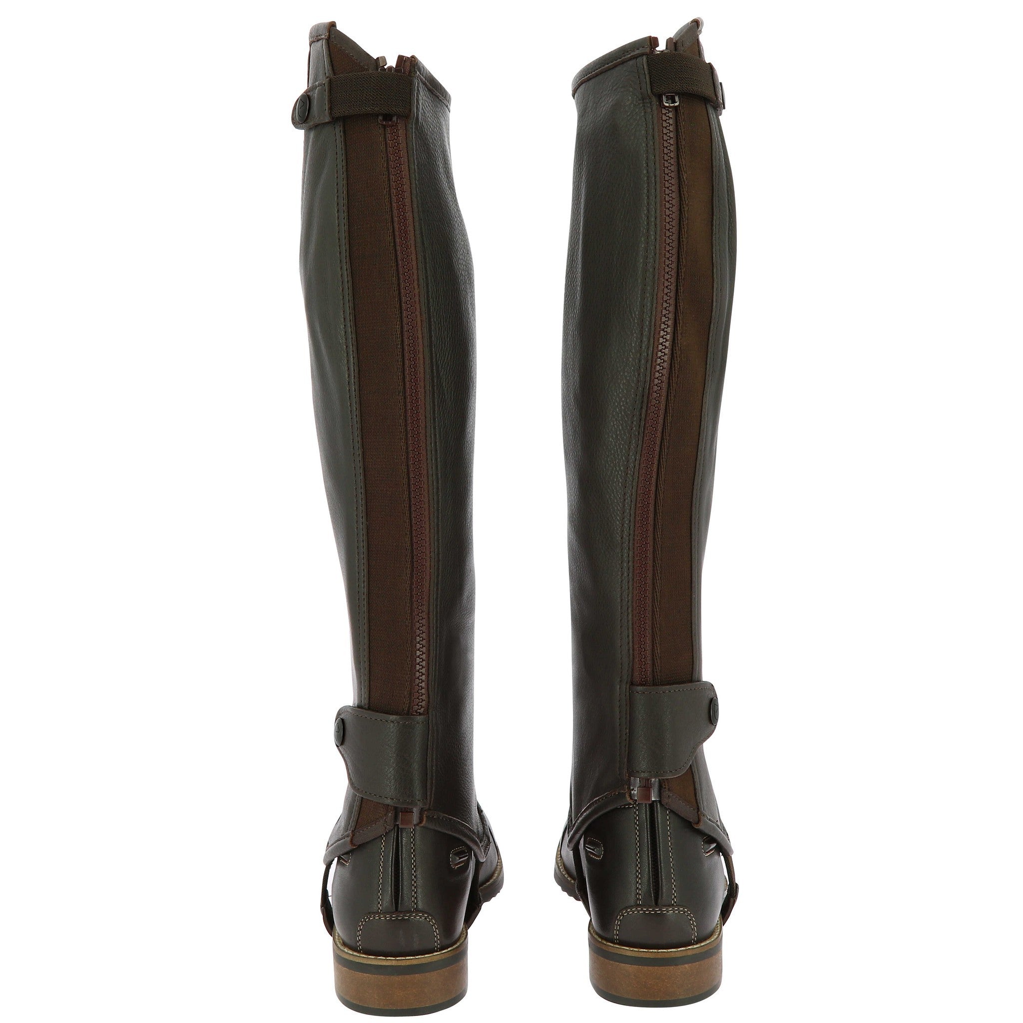 EQUITHÈME Soft half chaps Brown 913236431