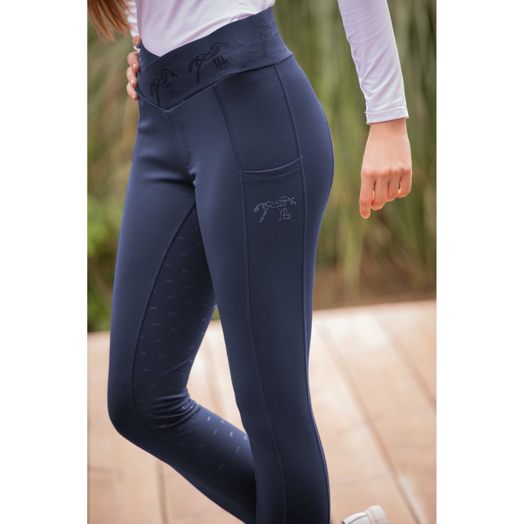 Pénélope Anaé Leggings - Ladies Navy blue 979934634