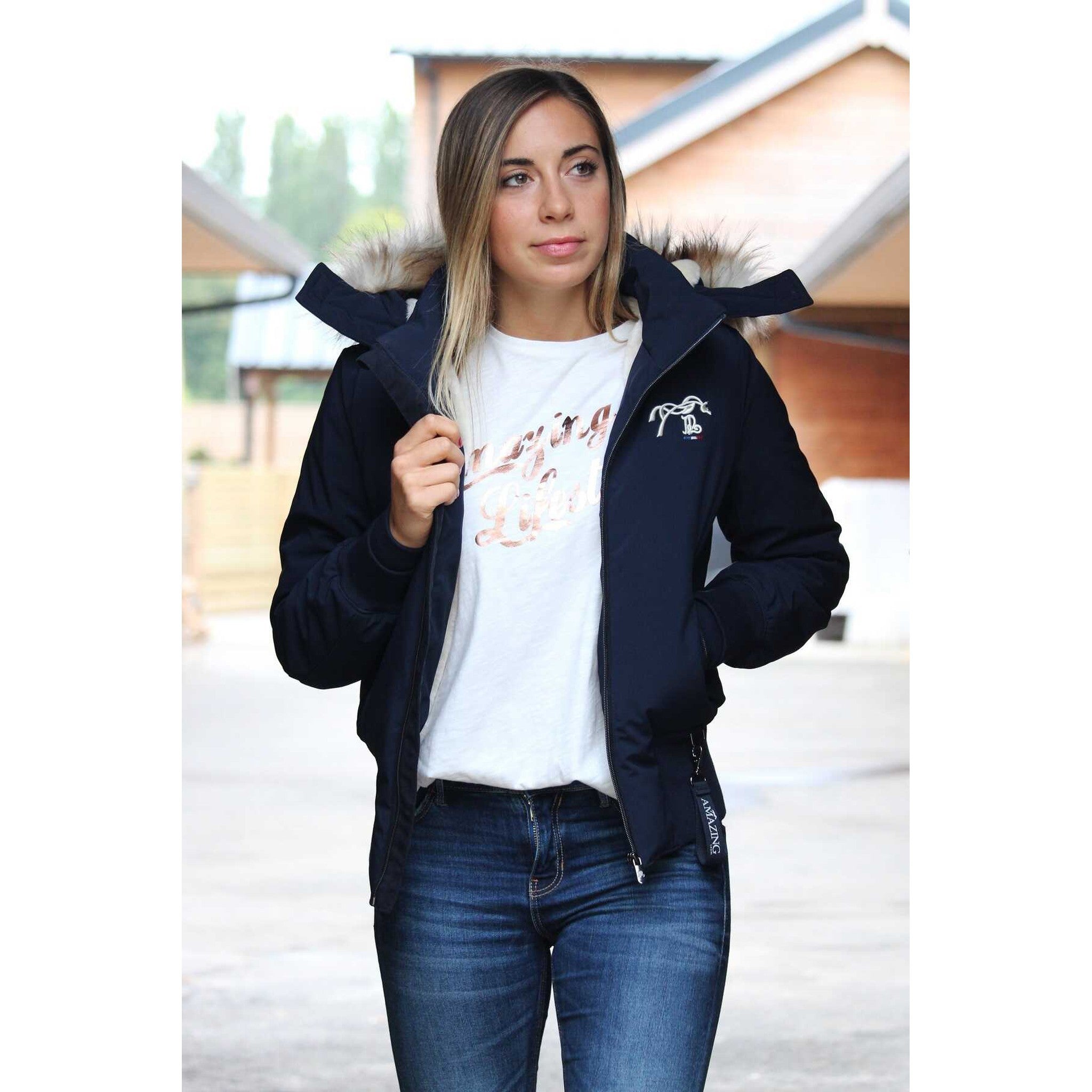 Pénélope Step Jacket - Ladies Navy blue 978814702
