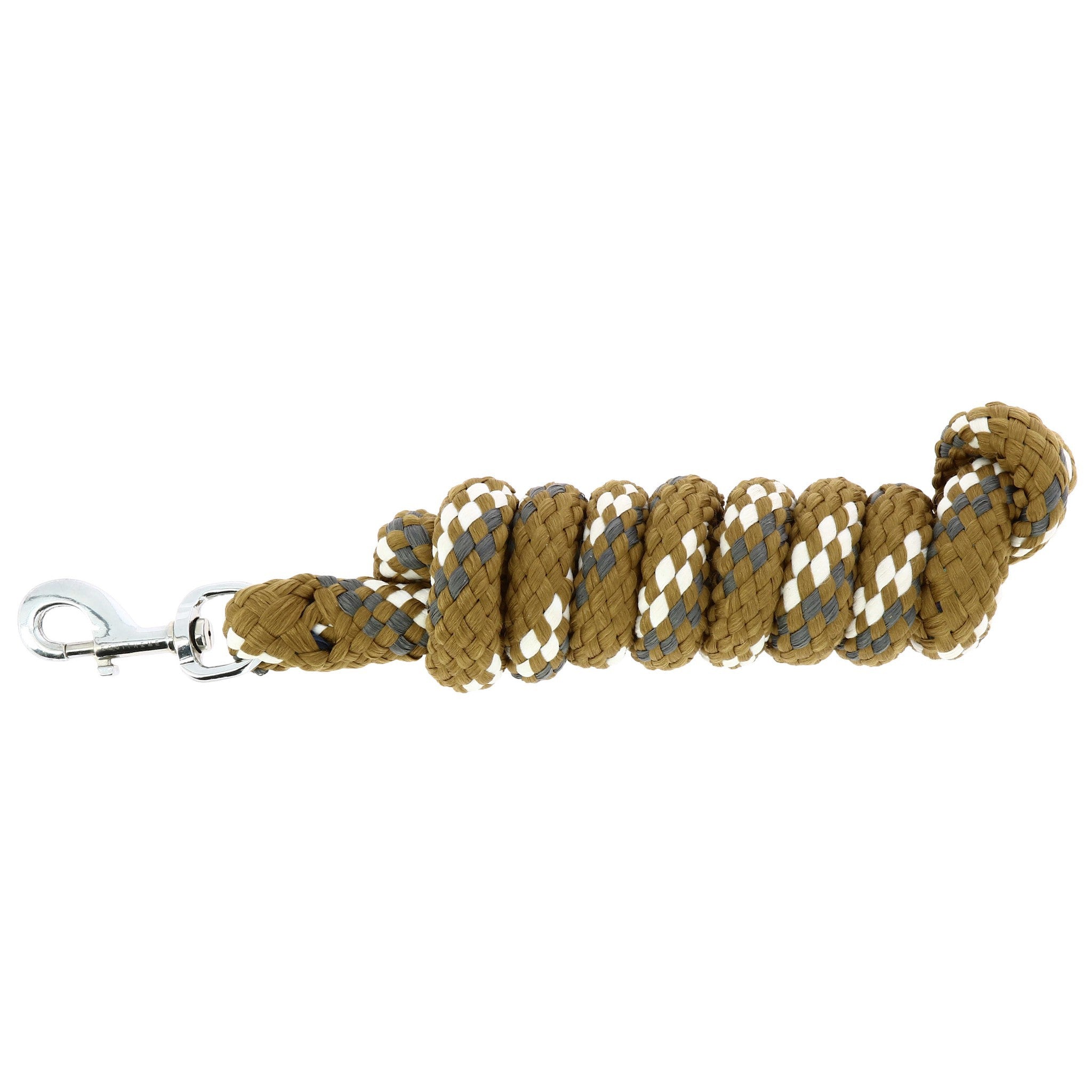 EQUITHÈME Ligne Lead rope Brown/grey/white 520061400