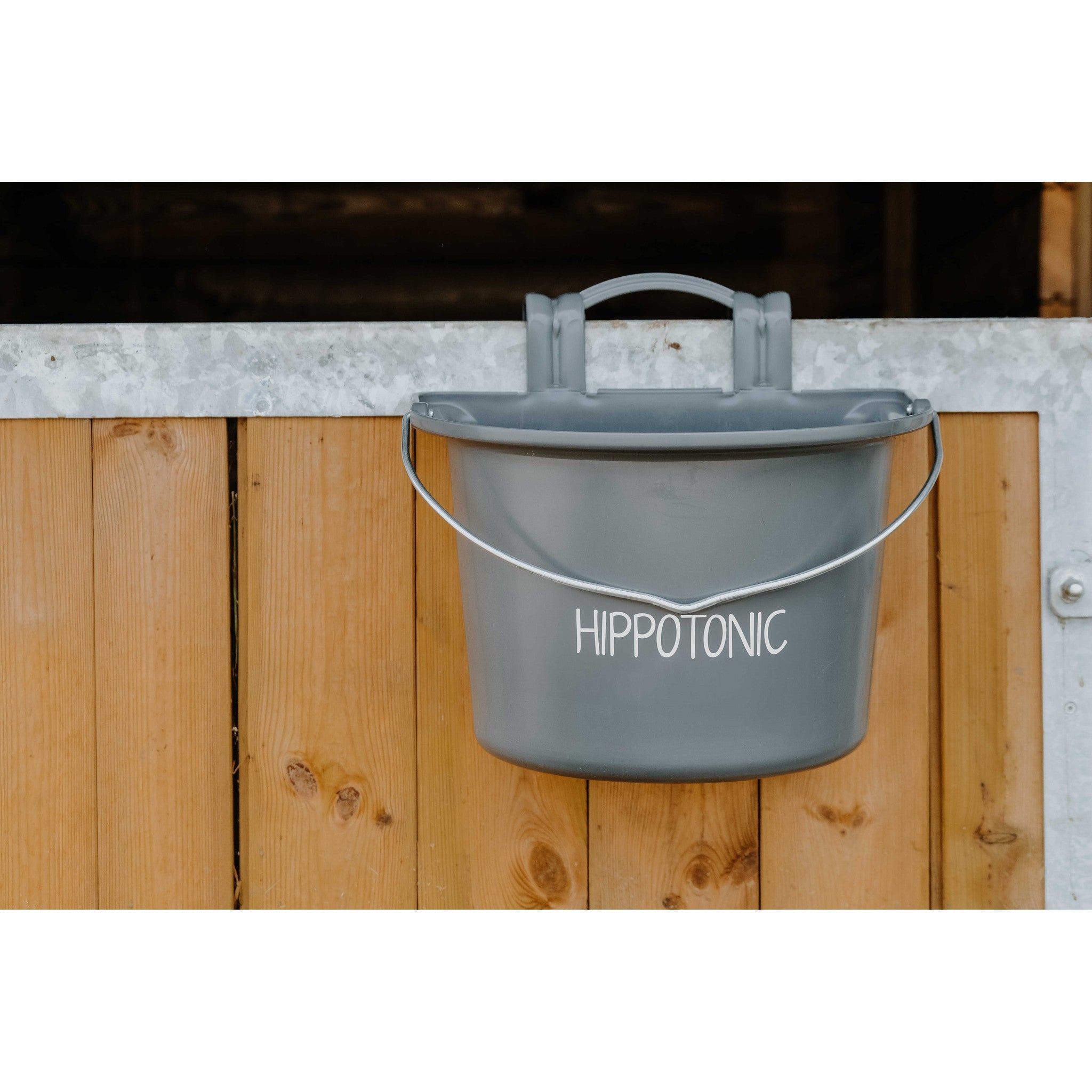 Hippo-Tonic Feeder with Hooks and Handle Dark grey 704199031