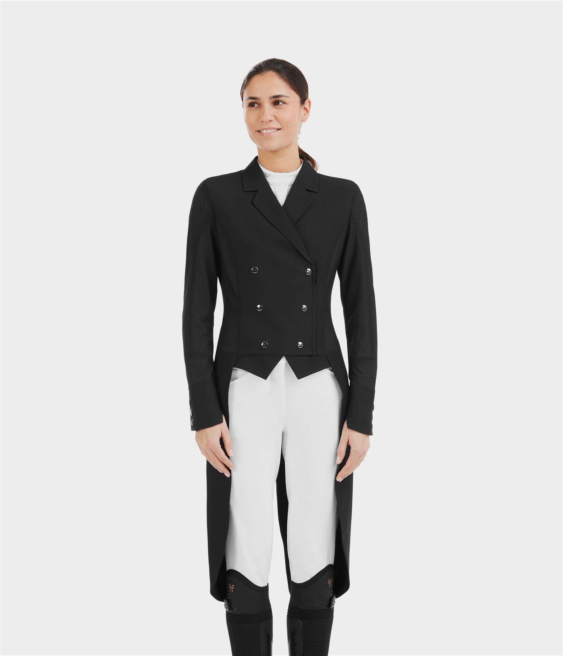 HORSE PILOT Long Frac Mesh Women - Black