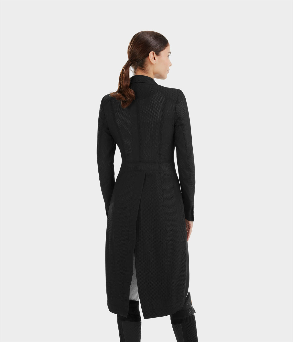 Horse Pilot Long Frac Mesh Women - Black
