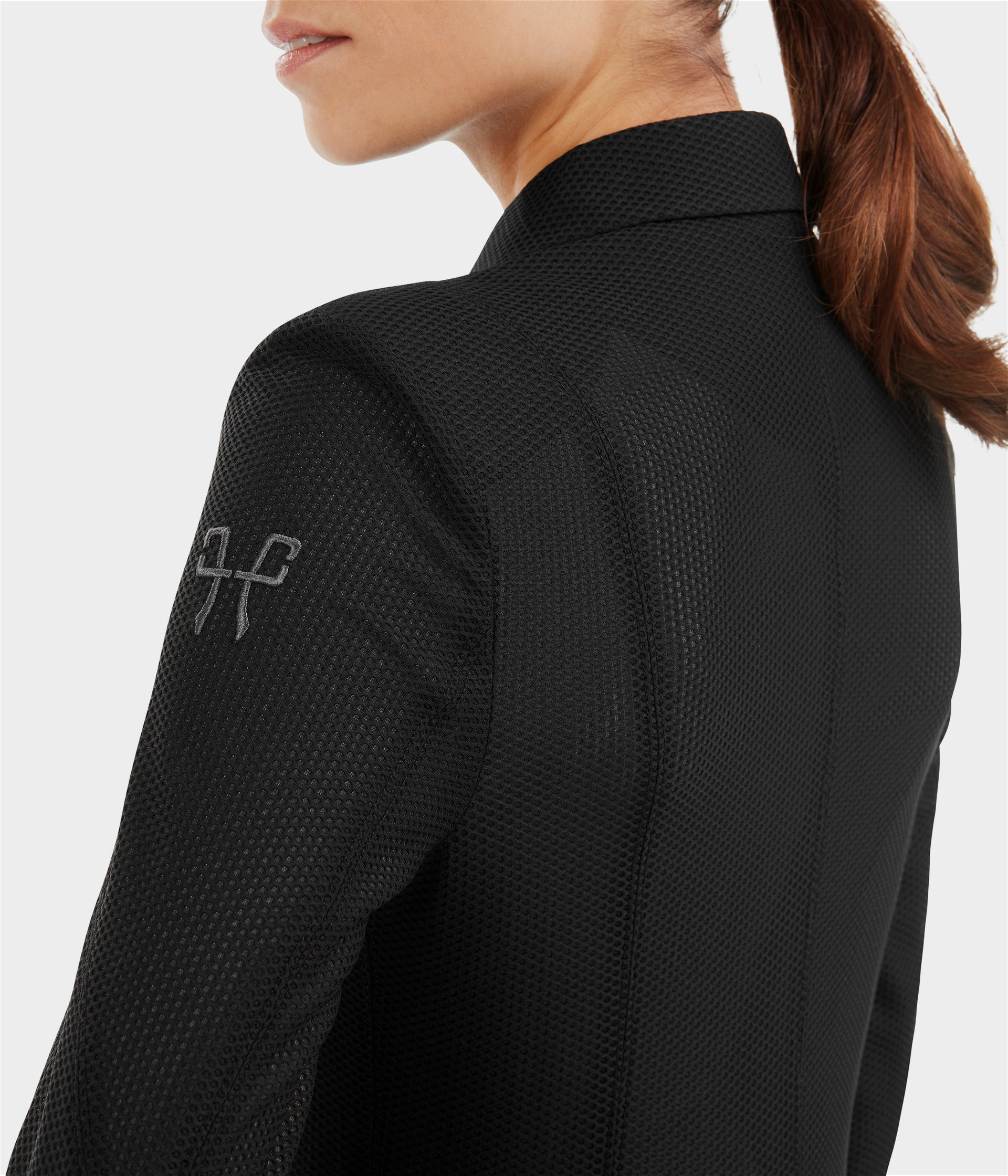 Horse Pilot Long Frac Mesh Women - Black