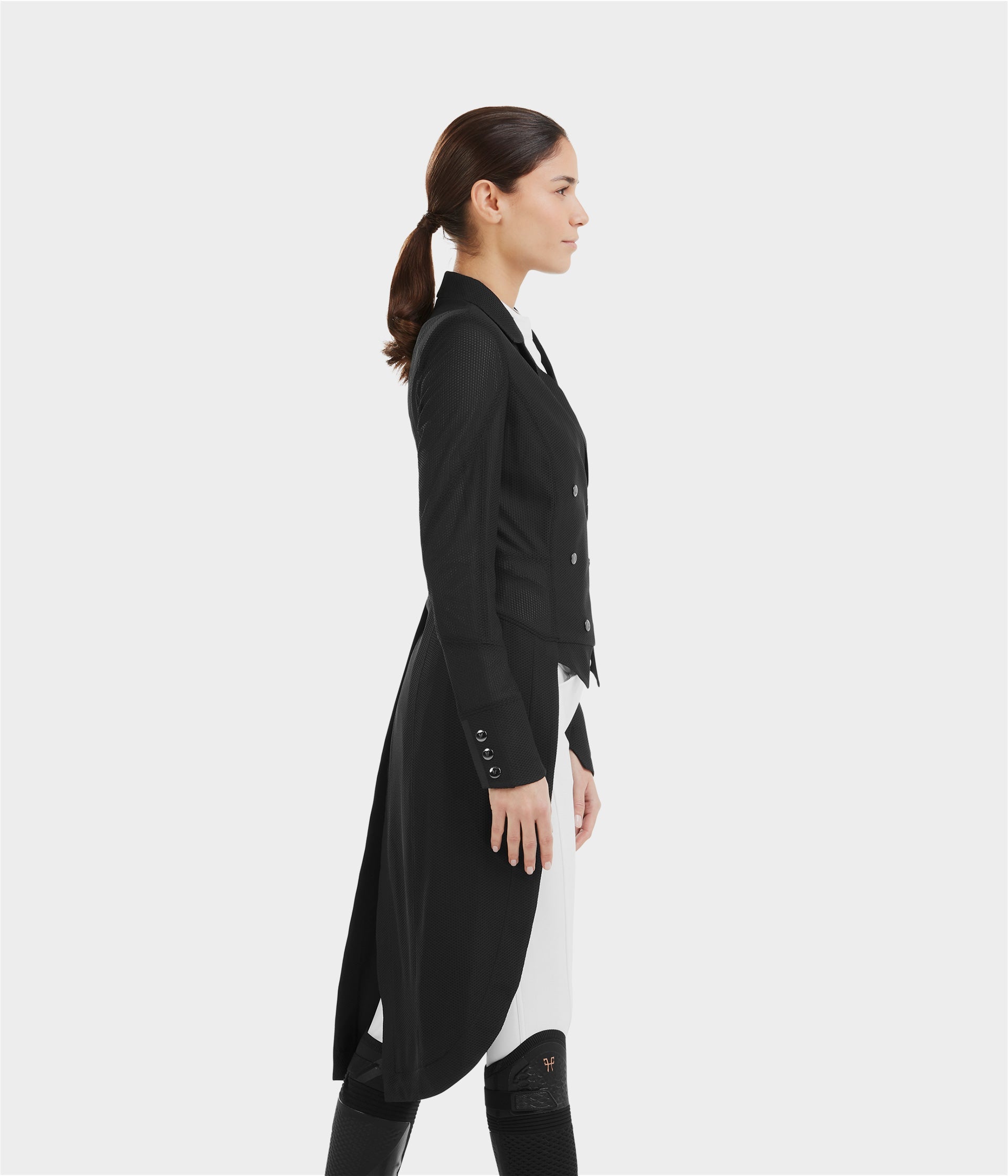 HORSE PILOT Long Frac Mesh Women - Black