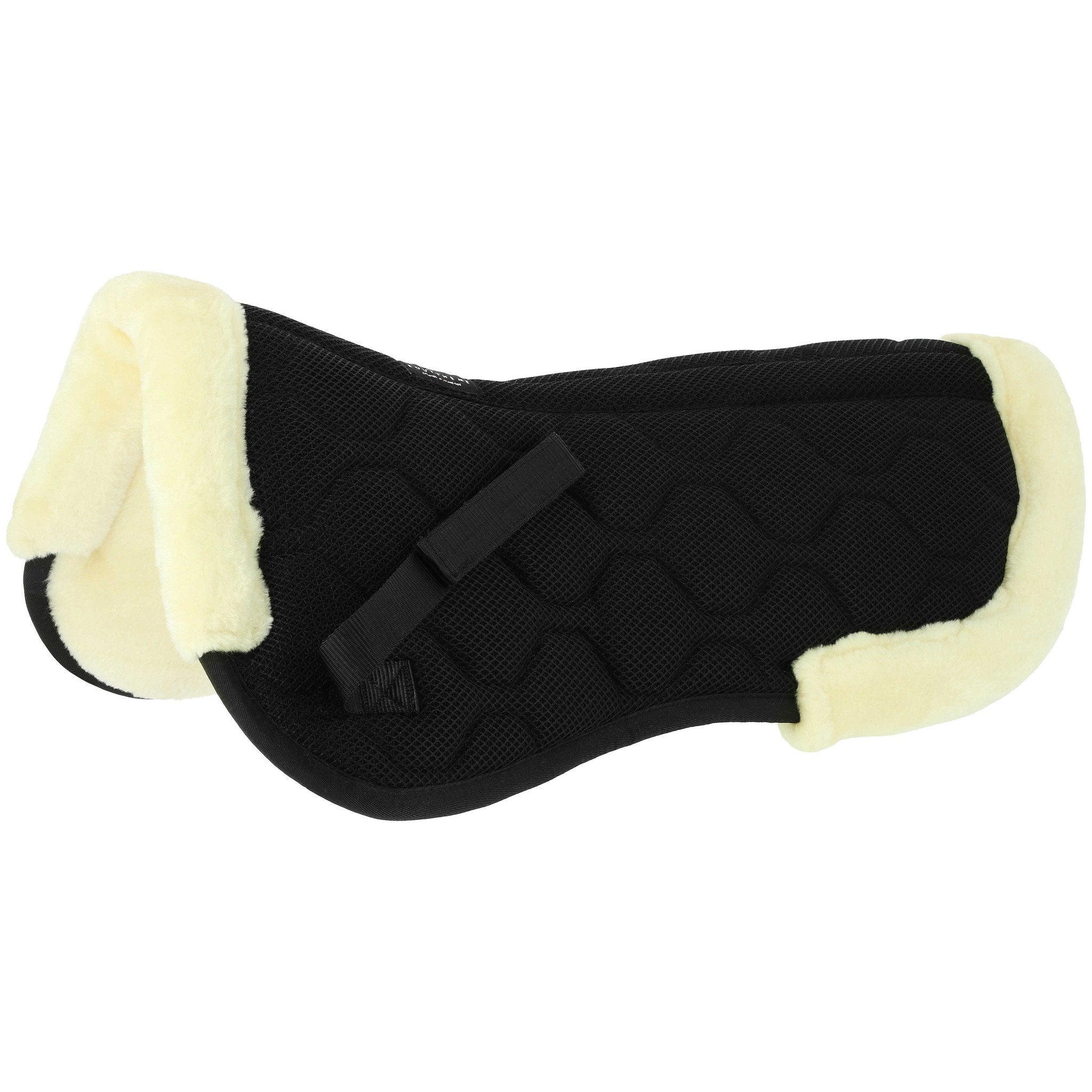 EQUITHÈME Hexa Mesh Back Pad Black/ecru 206086325