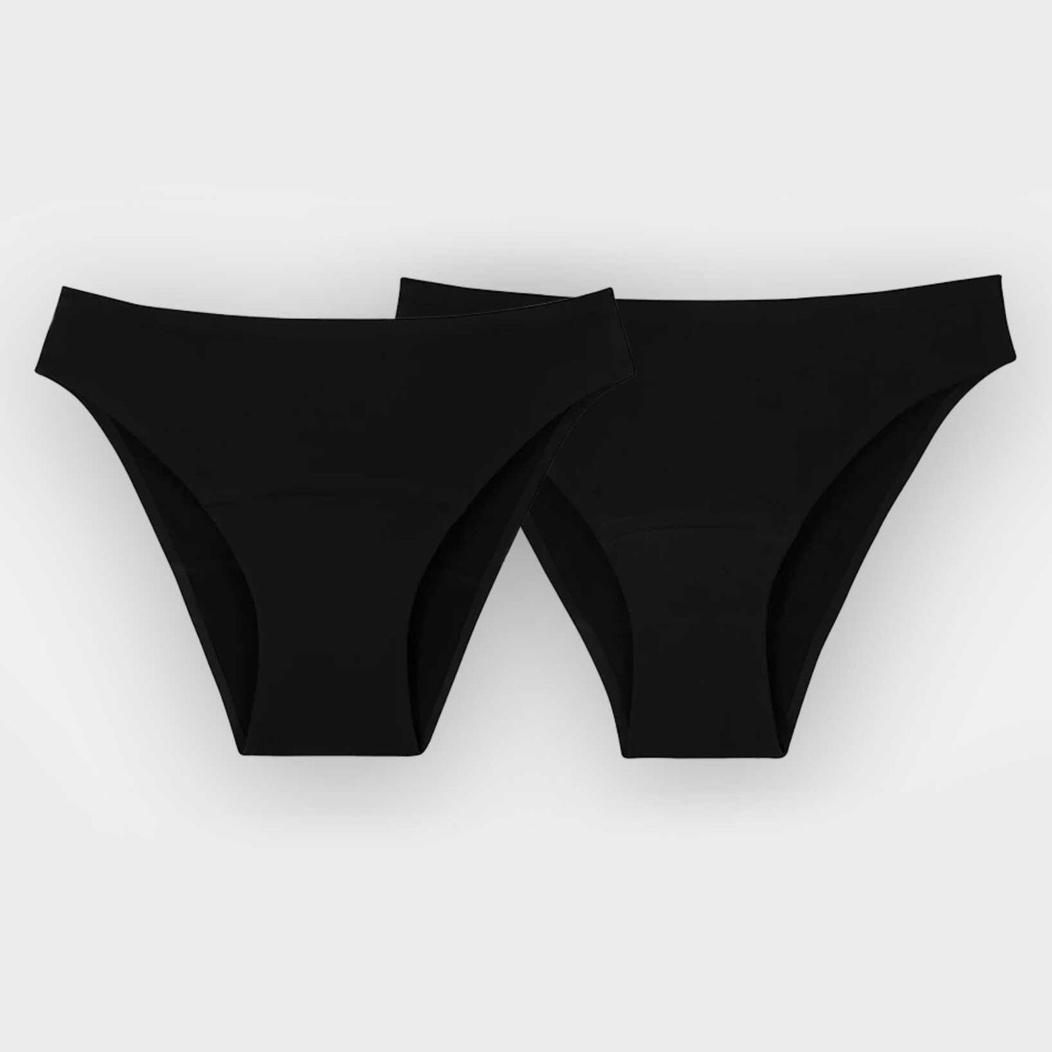 SMOON 2-Pack Menstrual Panties for Moderate to Heavy Flow - Kids Black - 983400022_packshot_1