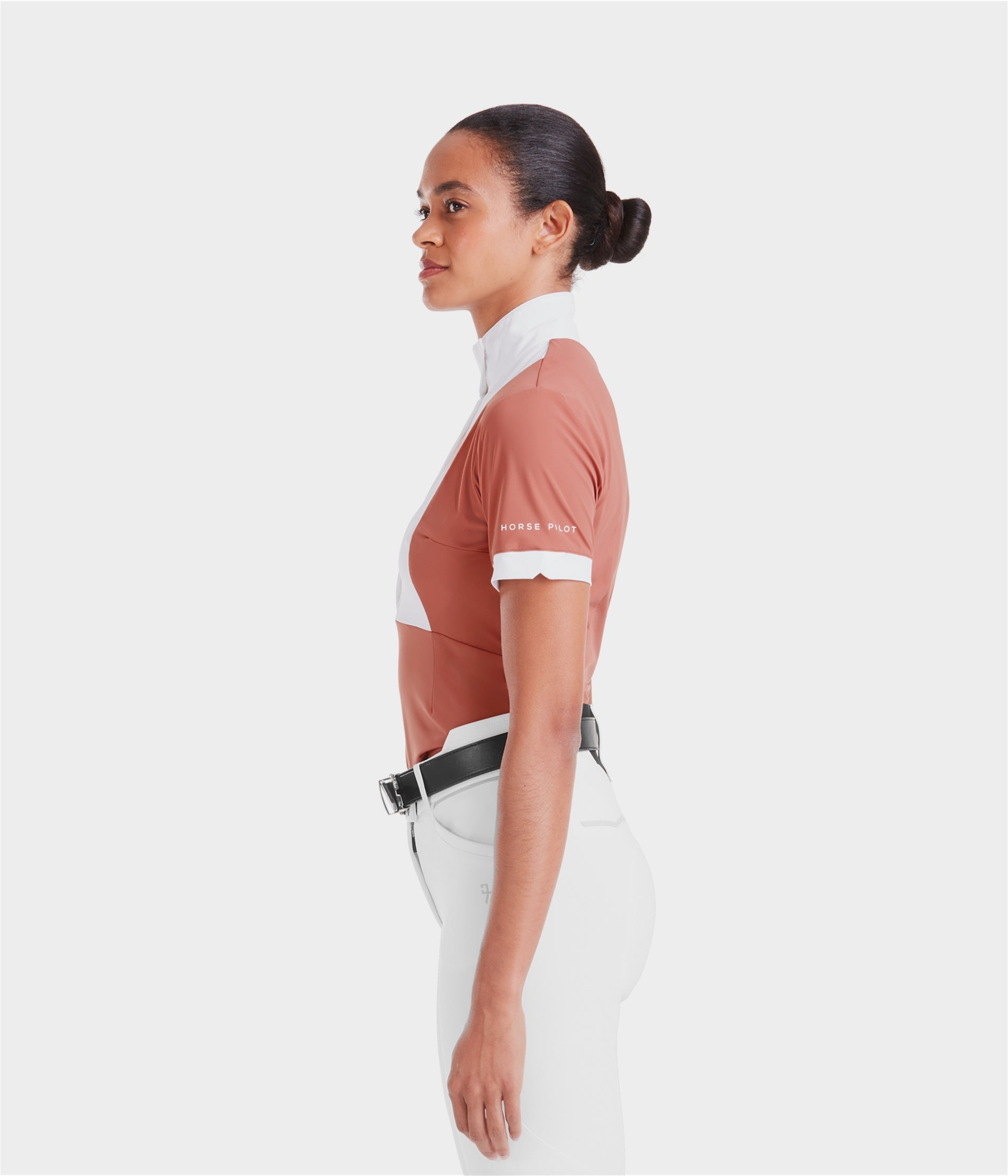 Horse Pilot Monica Shirt SS Women - Brick Dust