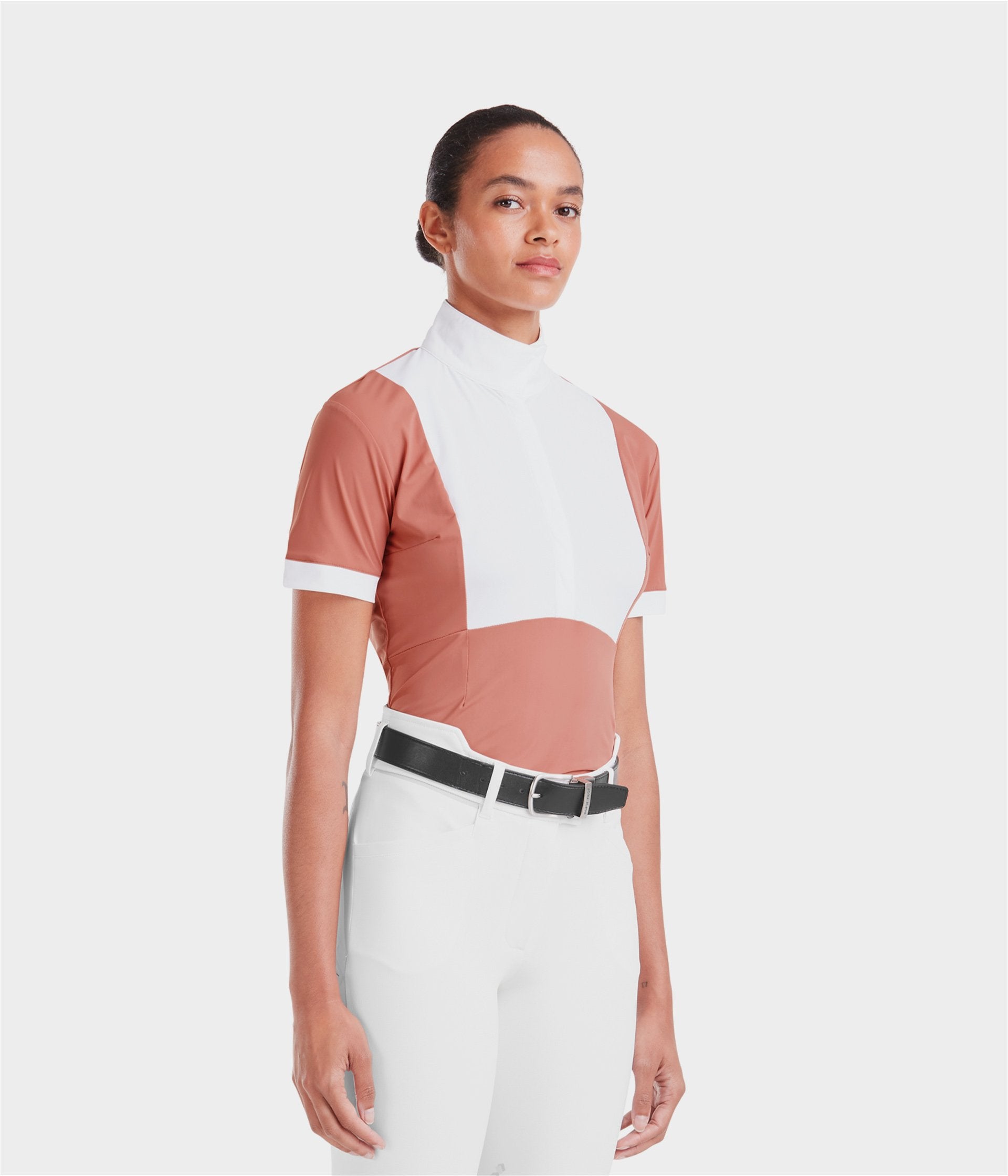 Horse Pilot Monica Shirt SS Women - Brick Dust