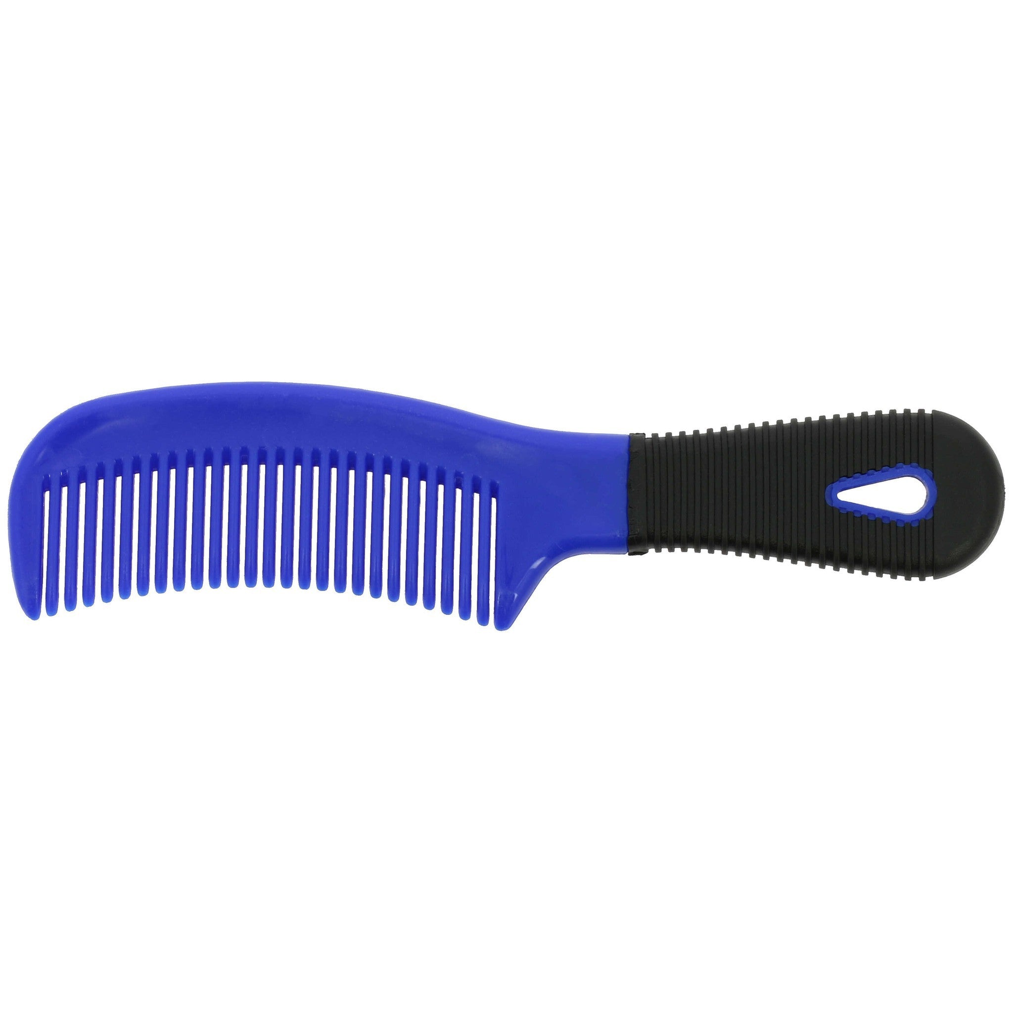 Hippo-Tonic “Soft” P.V.C. comb, large Blue 700053007