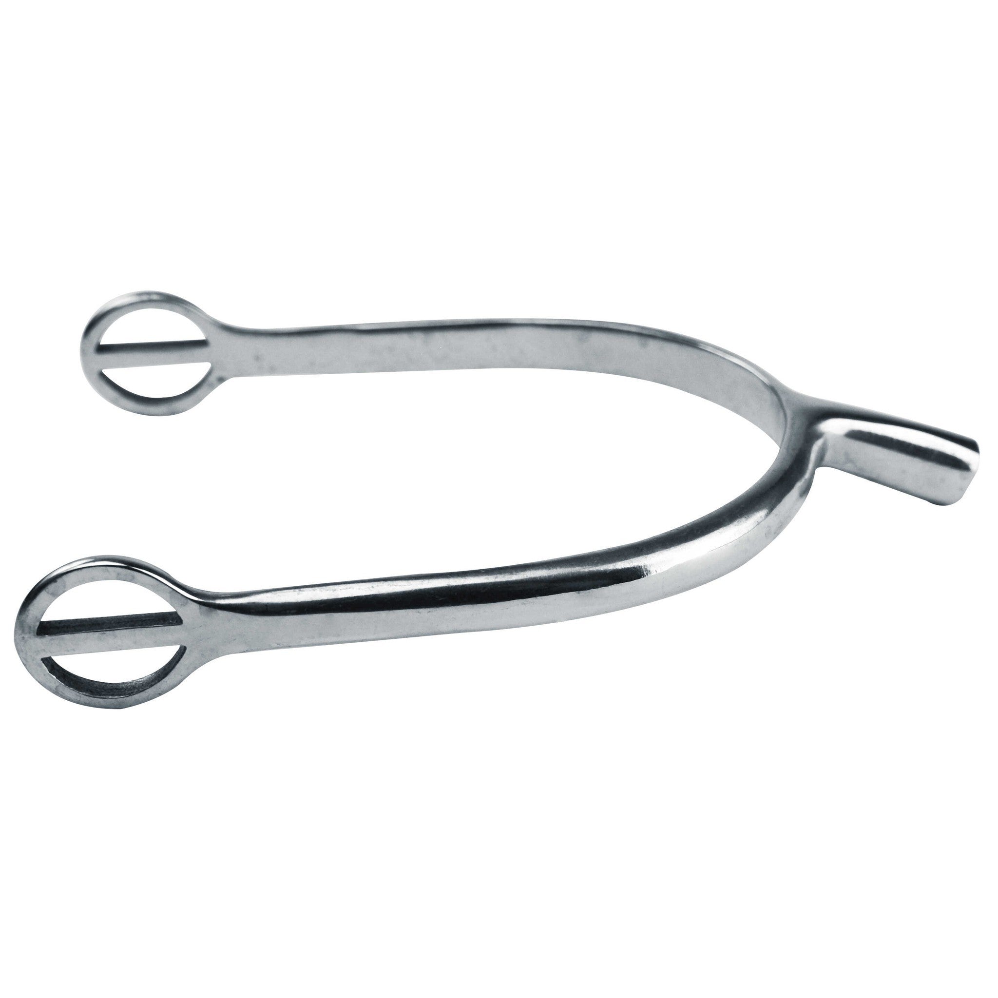 Feeling stainless steel spurs with round loops 920650020