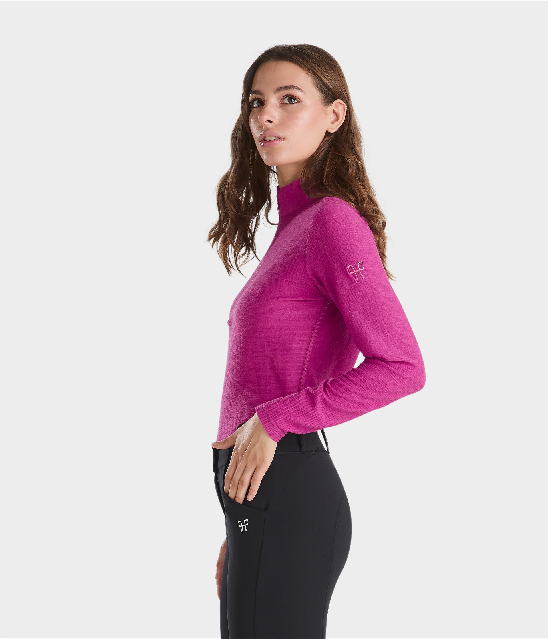 HORSE PILOT Suntech Shirt Women - Fuchsia