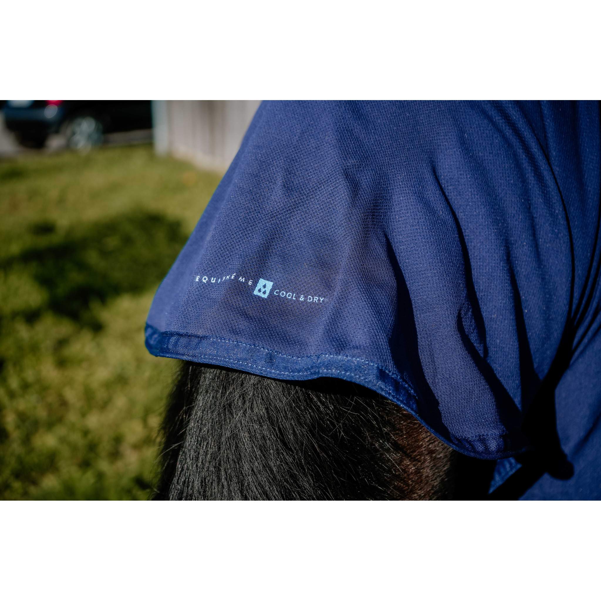 EQUITHEME FRESH Cool&dry Refreshing Sheet Navy blue - 400782063_zoom_2