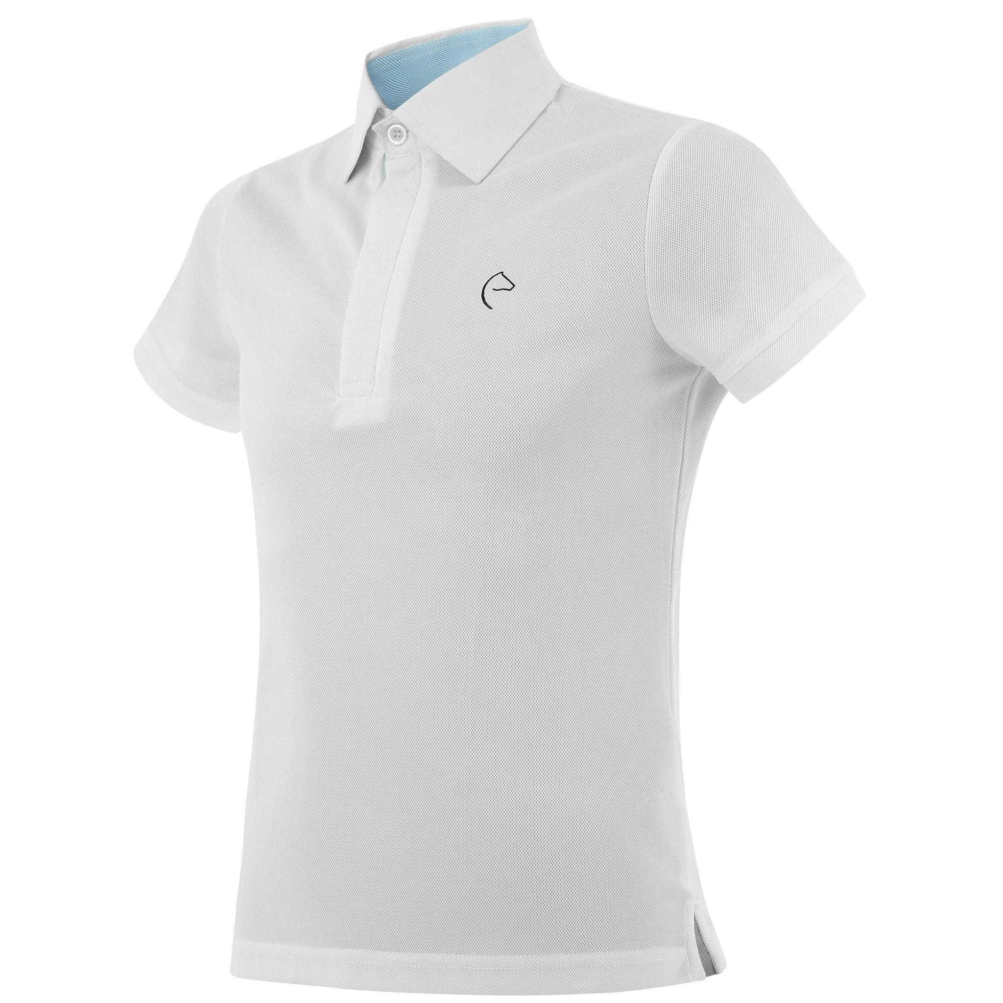 EQUITHÈME Edy Show Polo Shirt - Children White 962096110