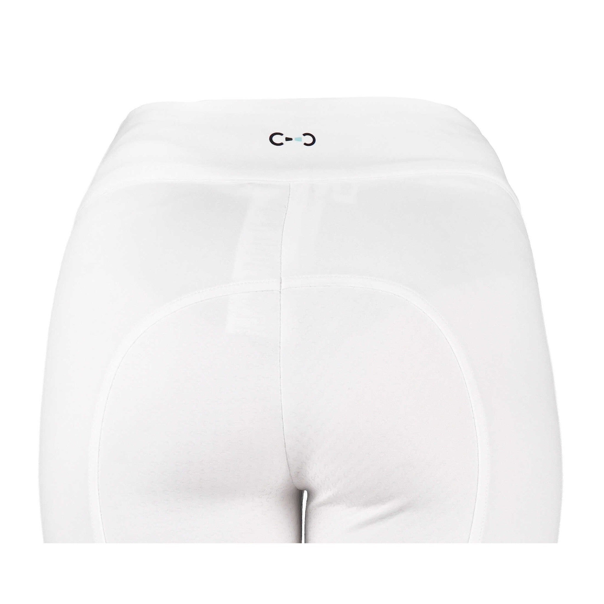 Riding World Raphaëlle Silicone Seat Leggings - Ladies White 989502136