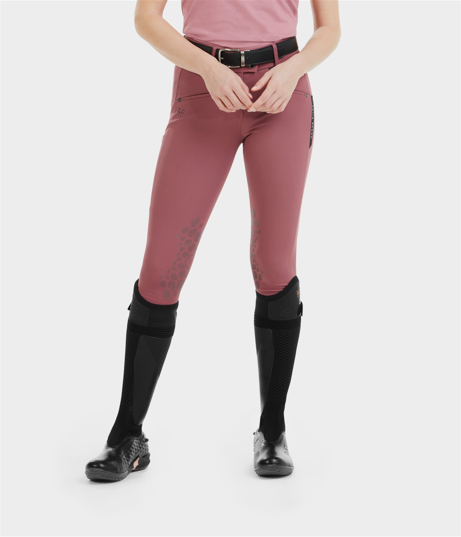 Horse Pilot X-Balance Breeches Women - Dark Pink