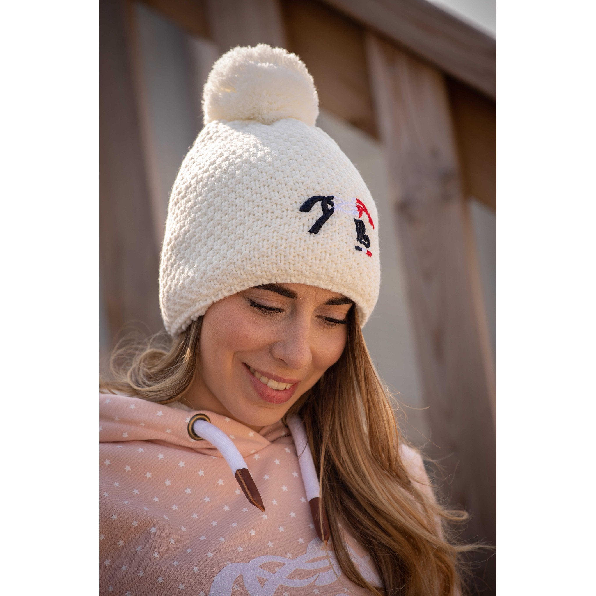 Pénélope Timy Knitted Hat White 985806001