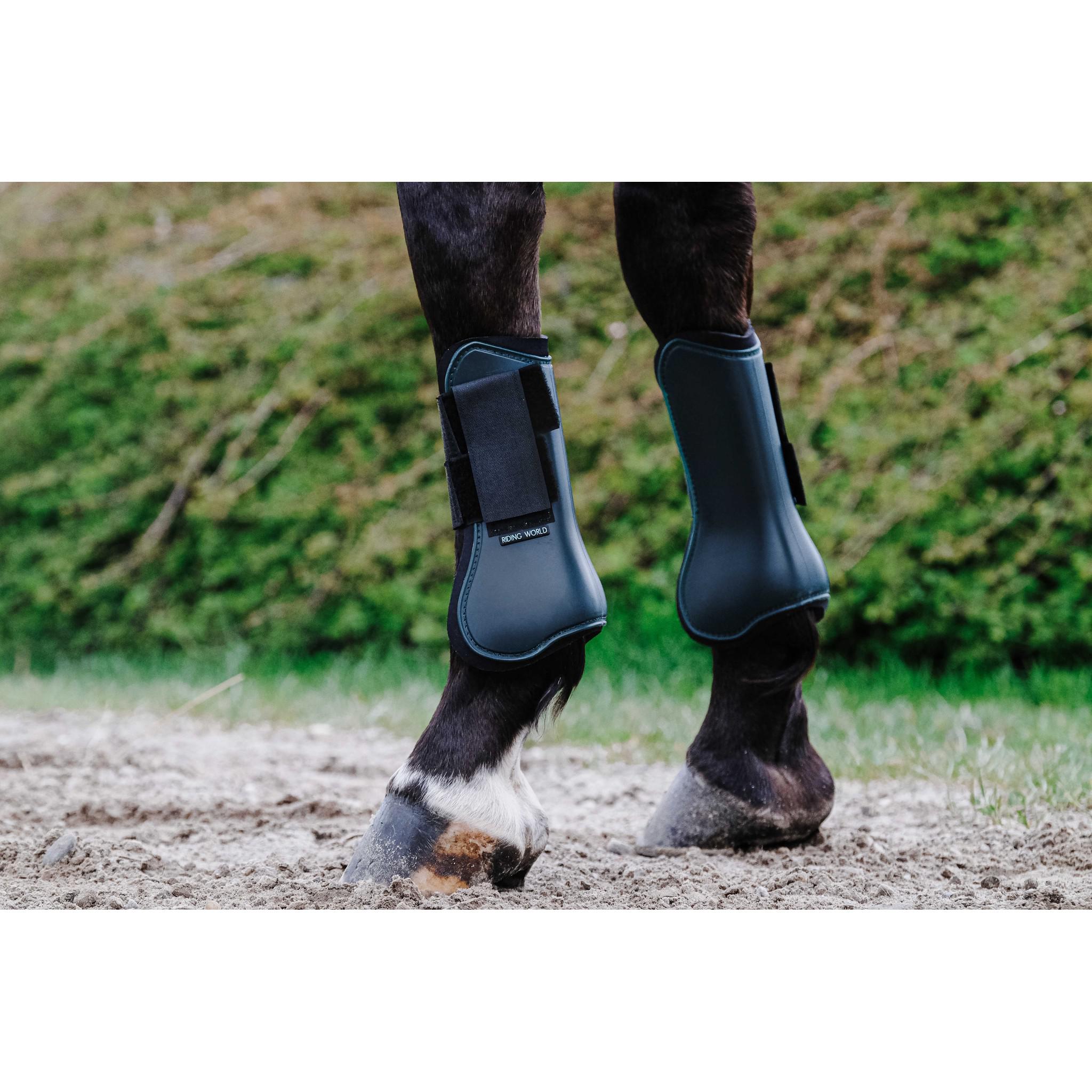 Riding World Tendon Boots Dark green 530109009