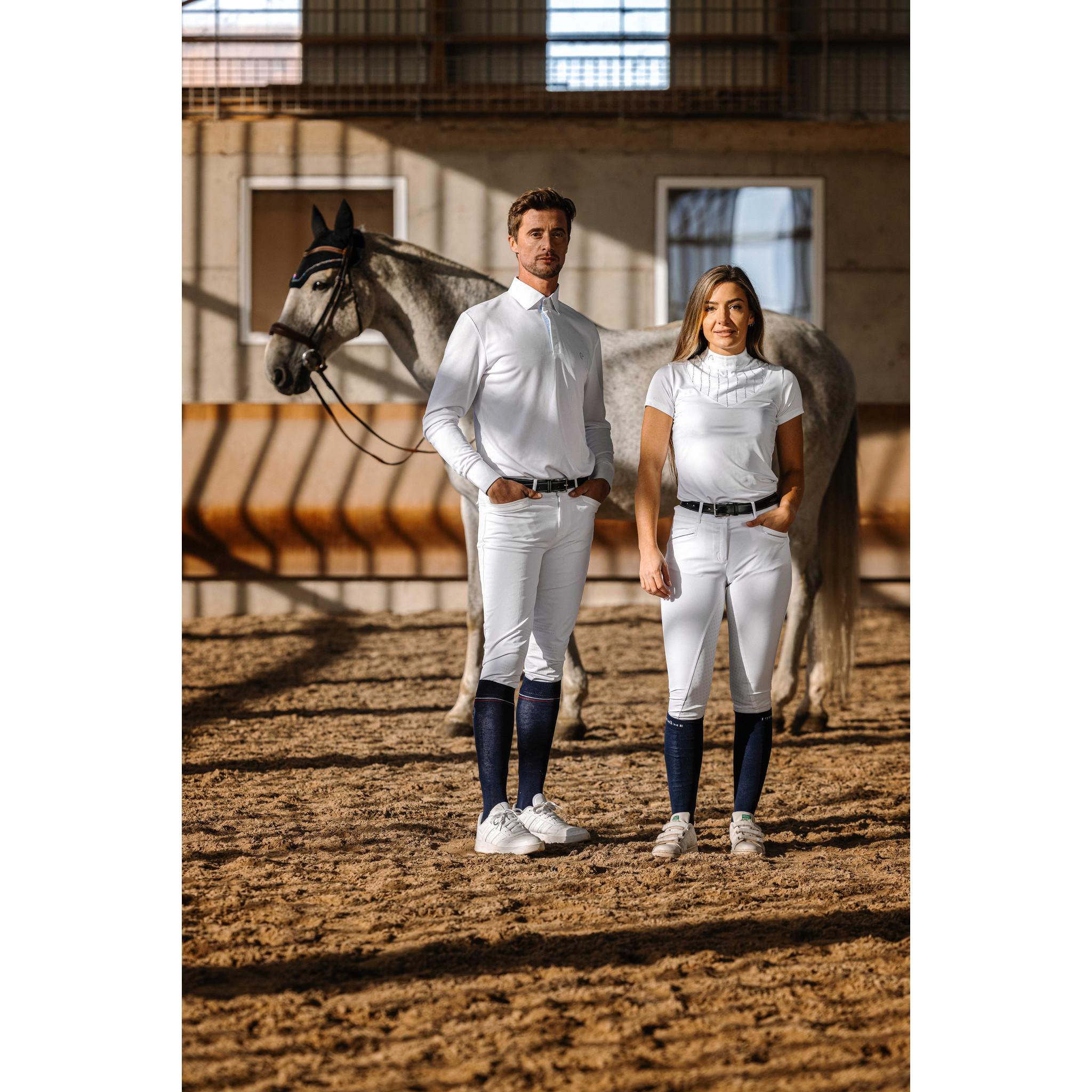 EQUITHÈME Dany Show Polo Shirt - Men White 962097013