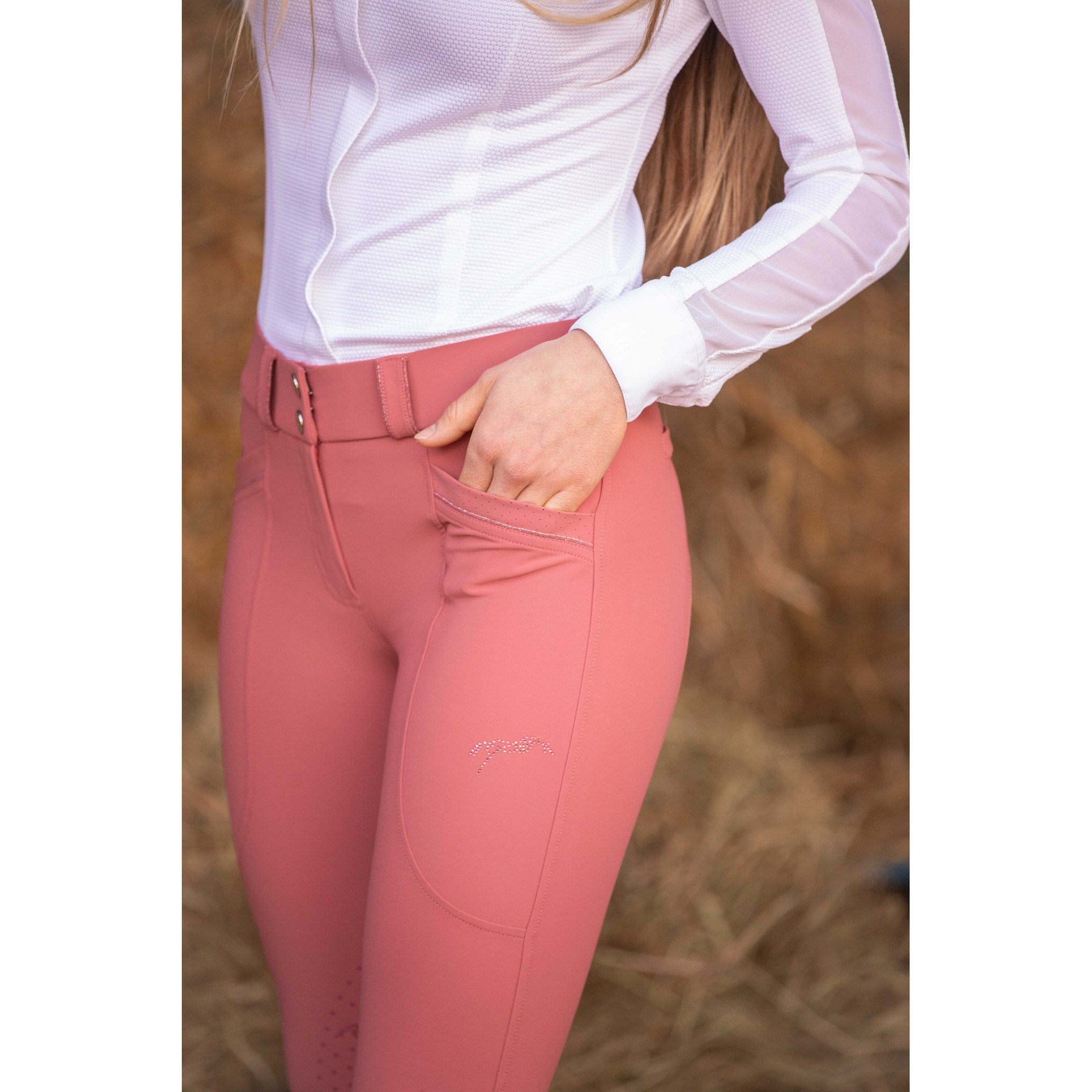 Pénélope Sybille Breeches - Ladies Antique pink 979925334