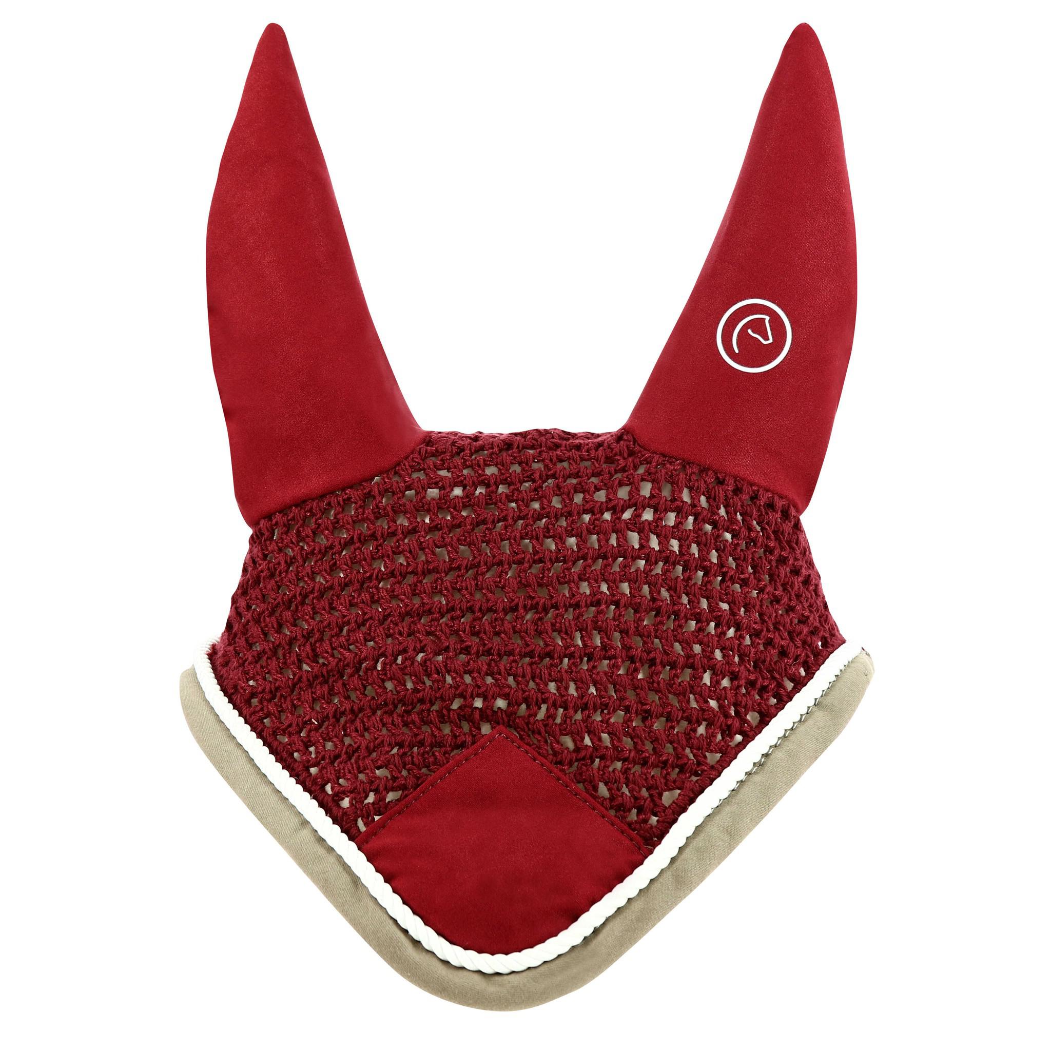 EQUITHÈME Polyfun Fly mask Burgundy 306972033