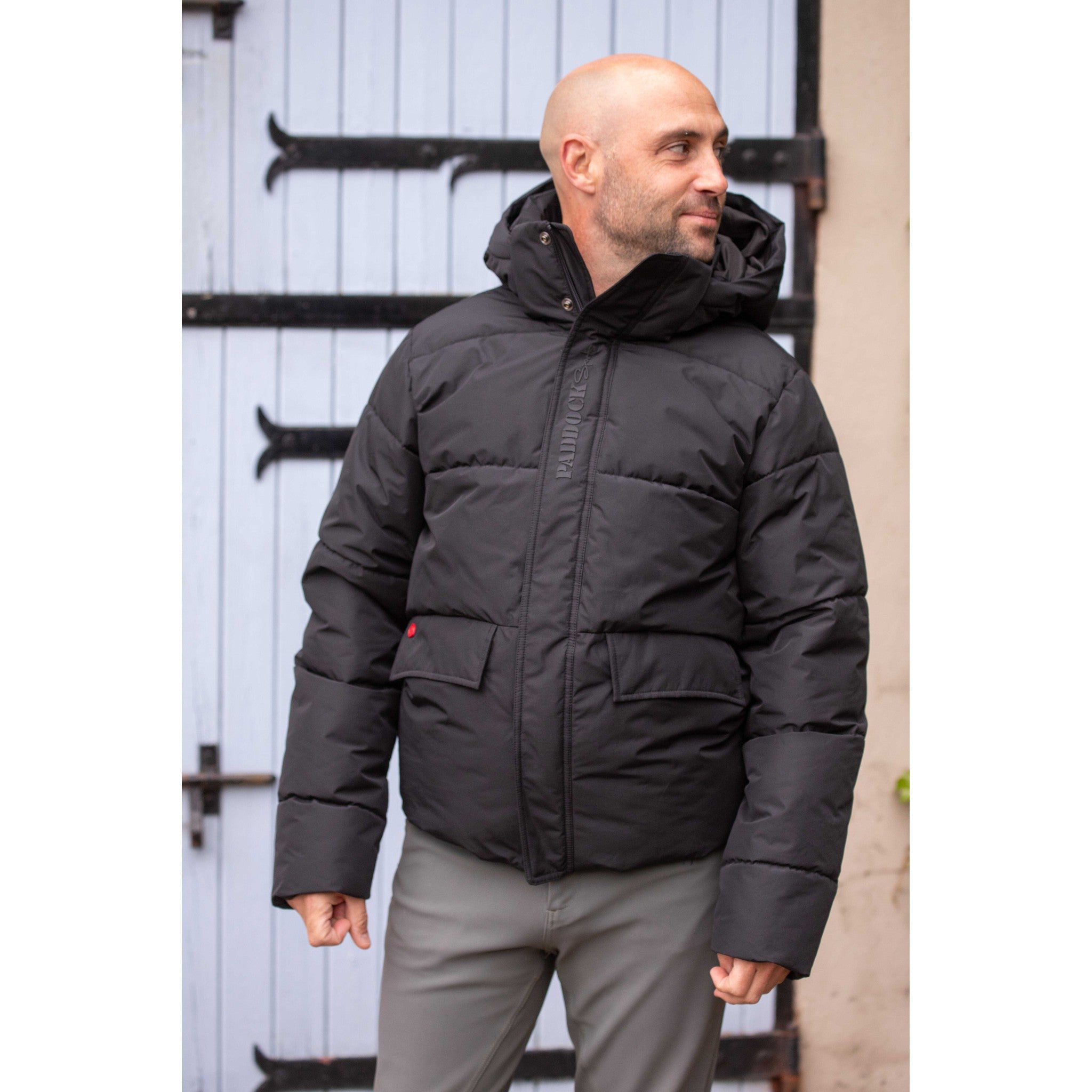 Paddock Sports Auteuil Padded Jacket - Adult Black 978018021