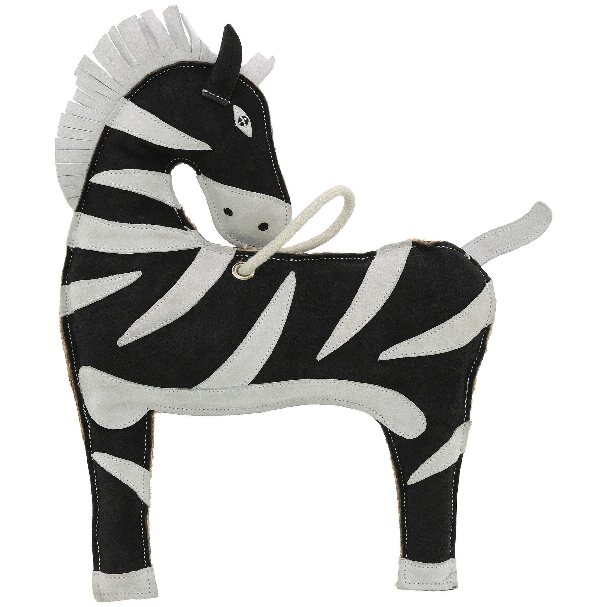 Hippo-Tonic Zèbre Horse Toy Black/white stripes 700996002