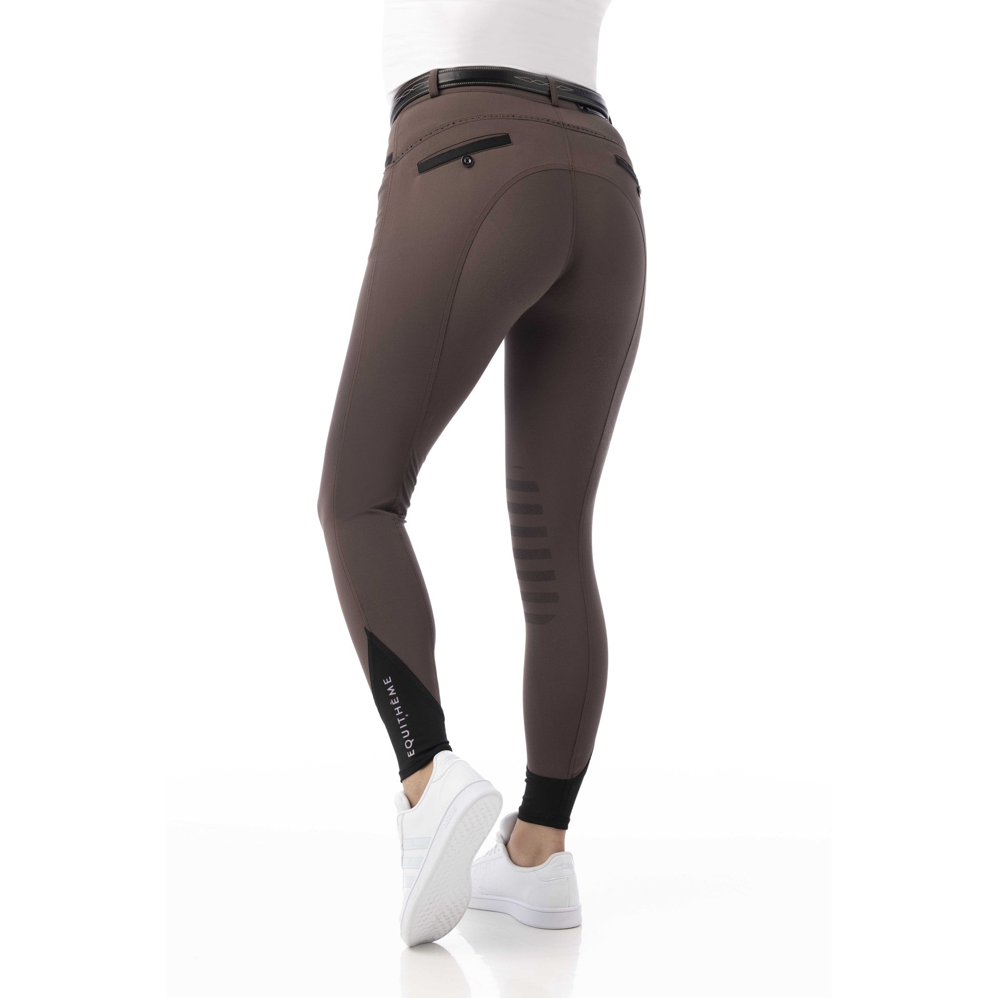 EQUITHÈME Safir Breeches - Children - Brown/black - 979356414_ambi_6