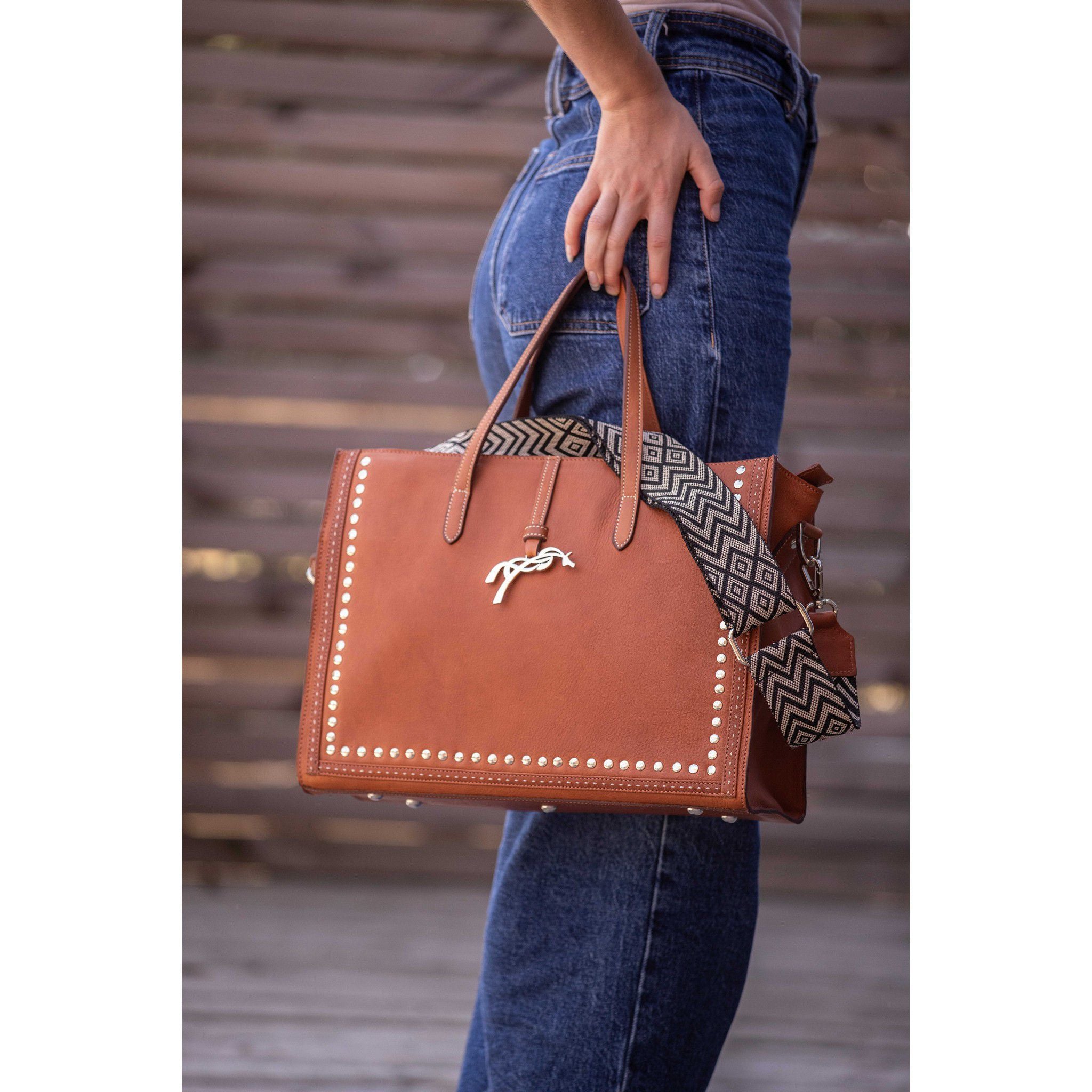 Pénélope Naily Romane Bag Cognac 936231014