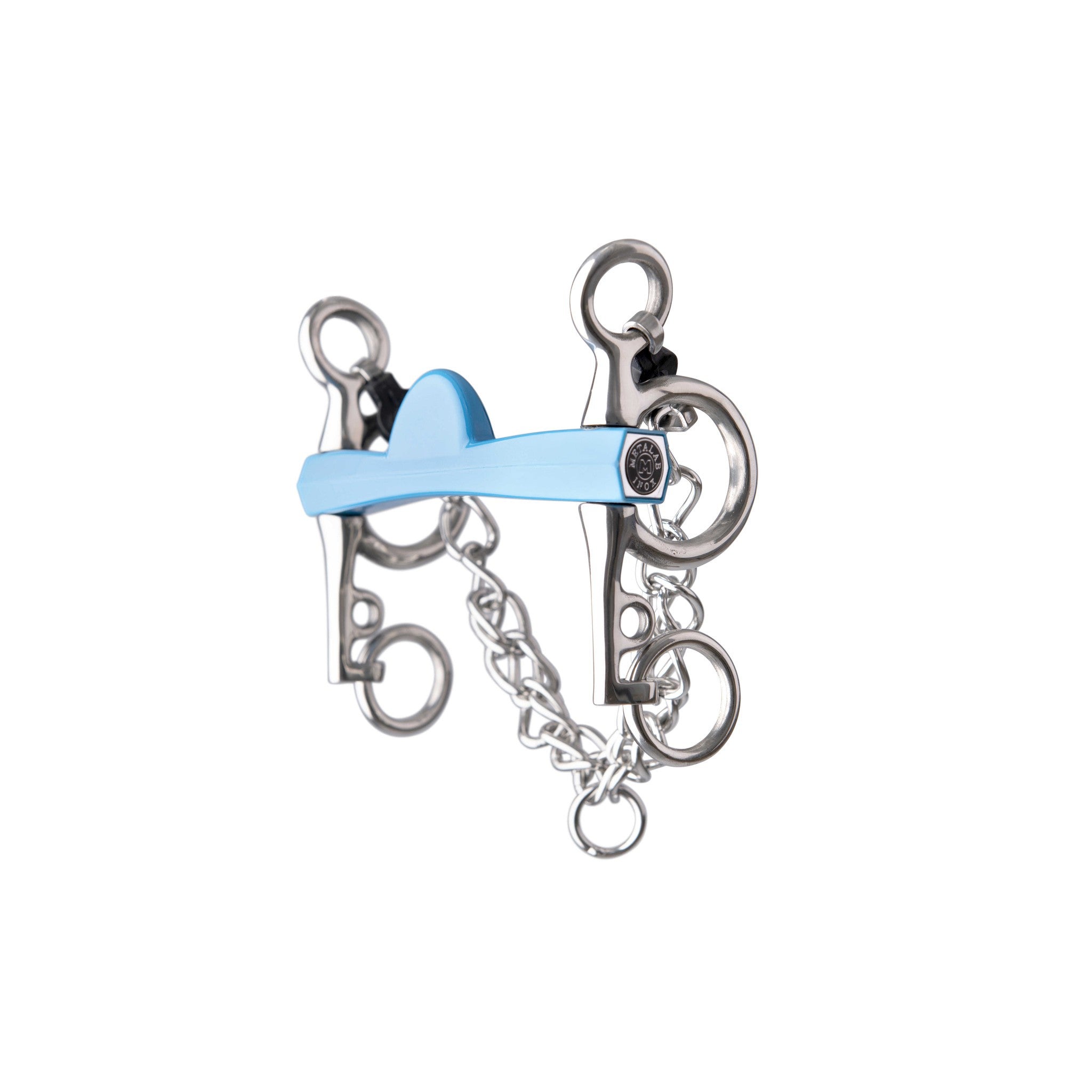 Metalab Flexi Medium Short Cheek Half Moon Pelham bit 590155130