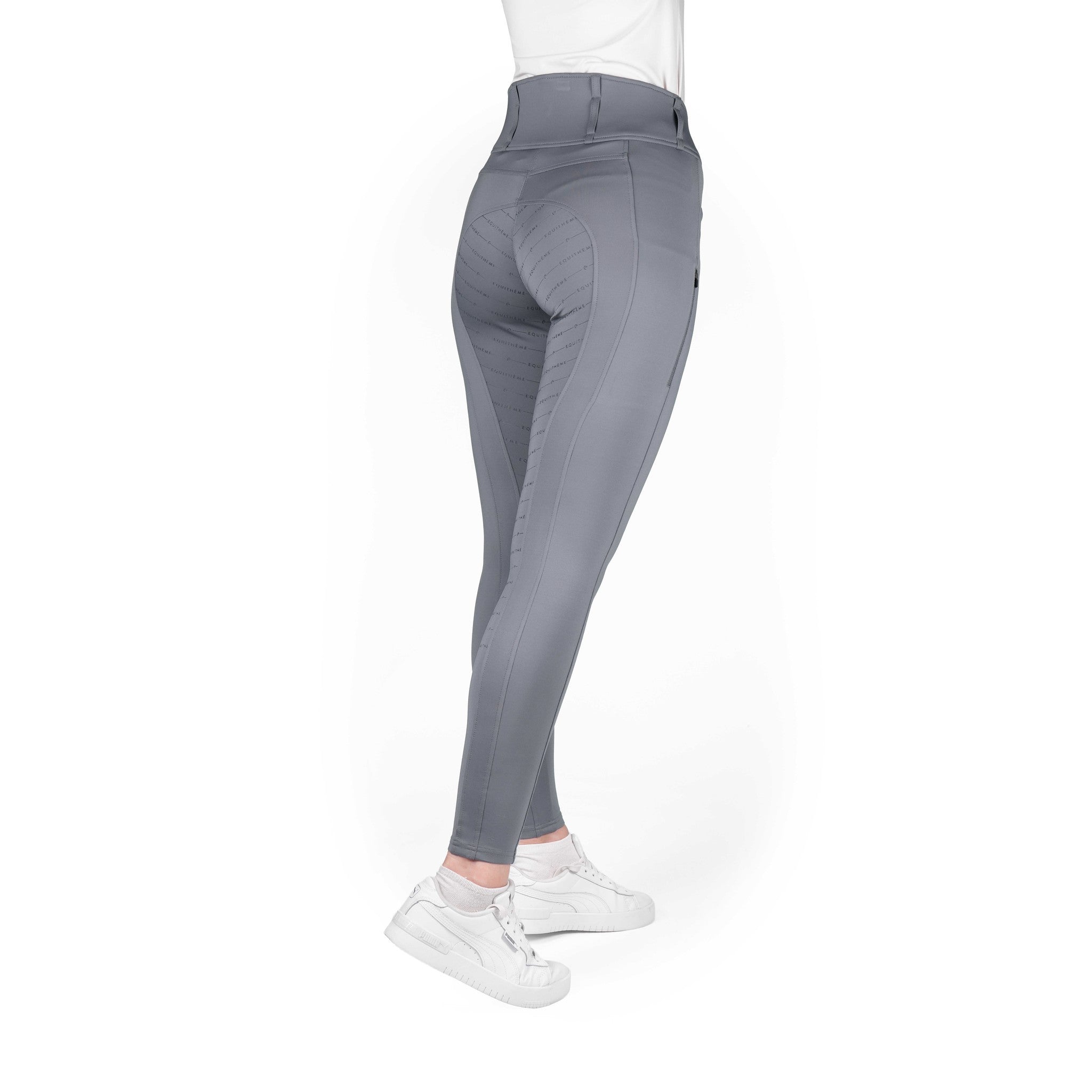 EQUITHÈME Mila Full-Seat Breeches - Ladies Grey 979841336