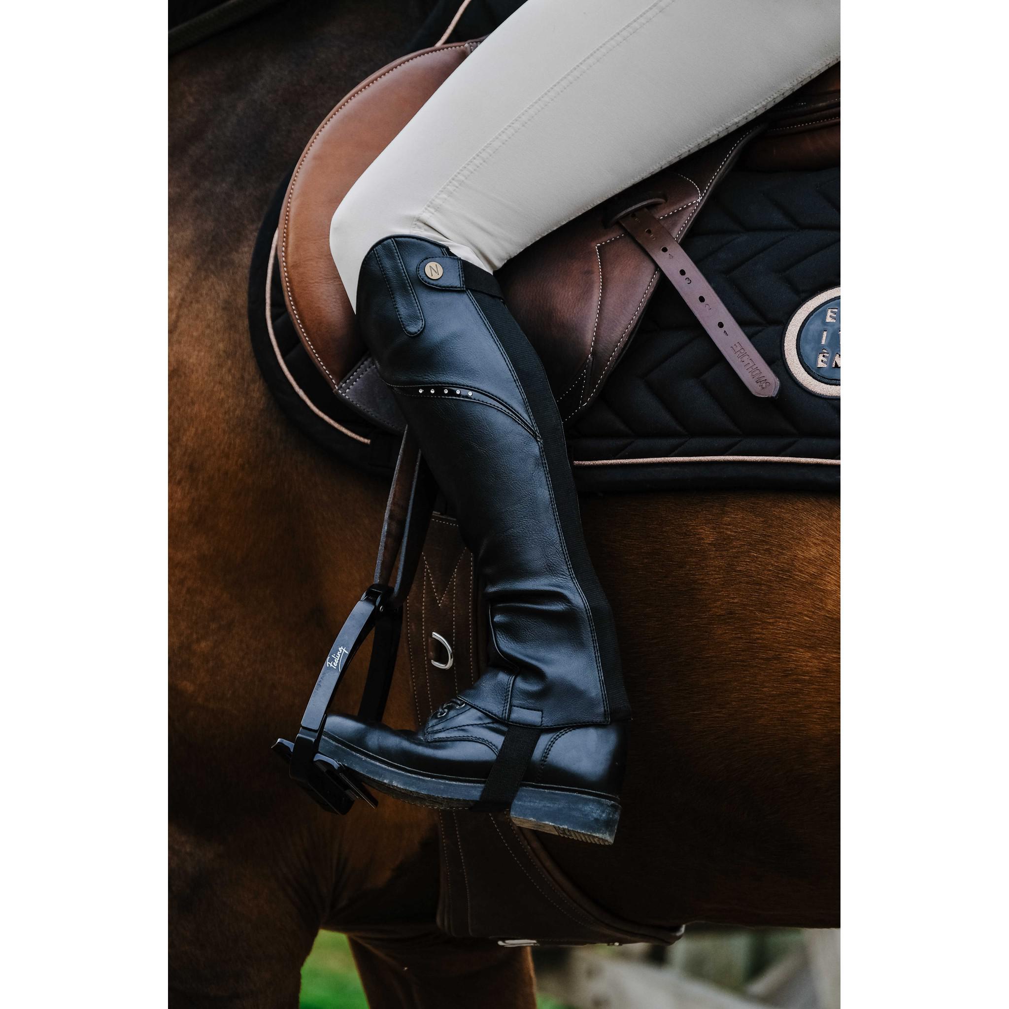 Norton Bright Half chaps - Adult Black 913031203