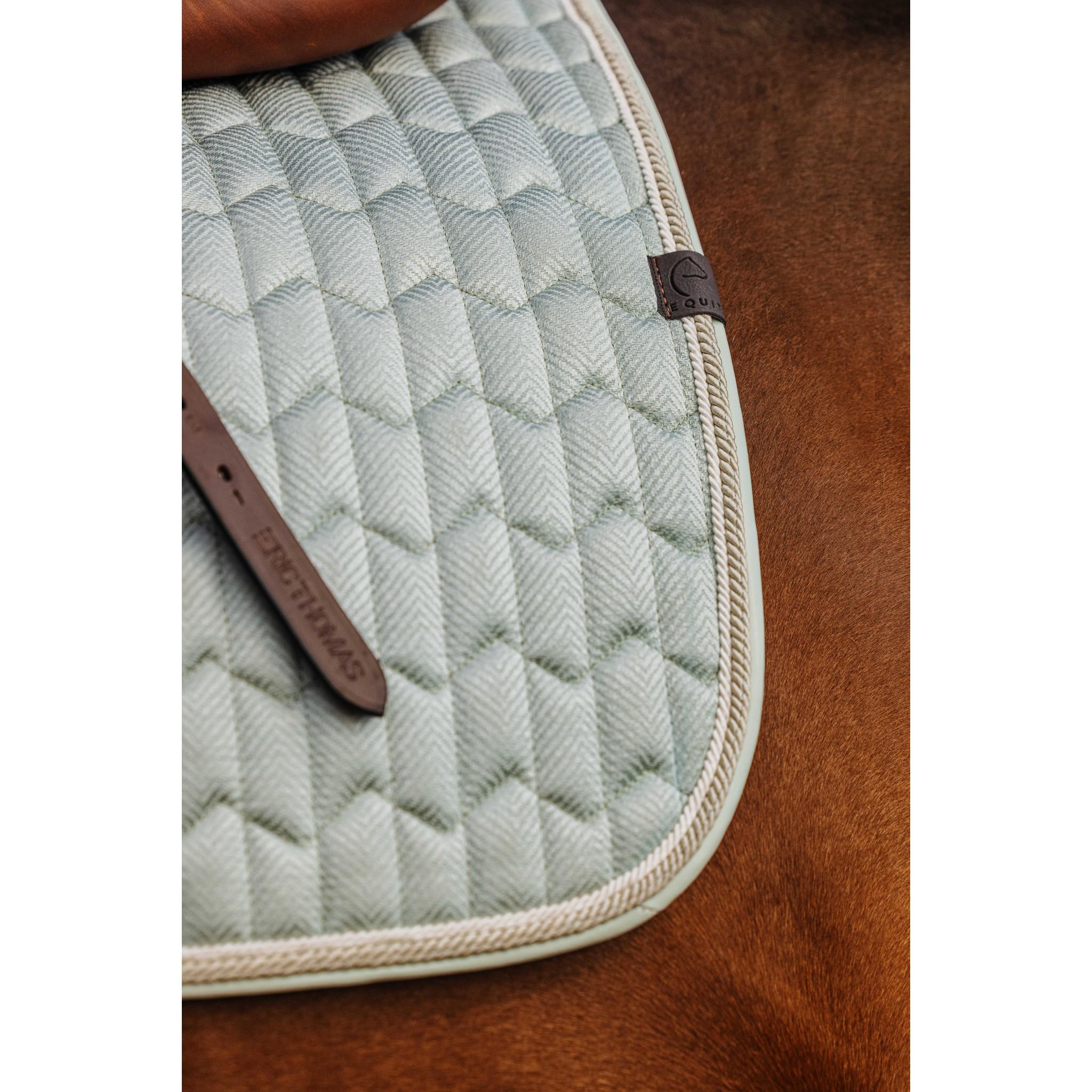 EQUITHÈME Excellence Saddle Pad - All purpose Green 204012008