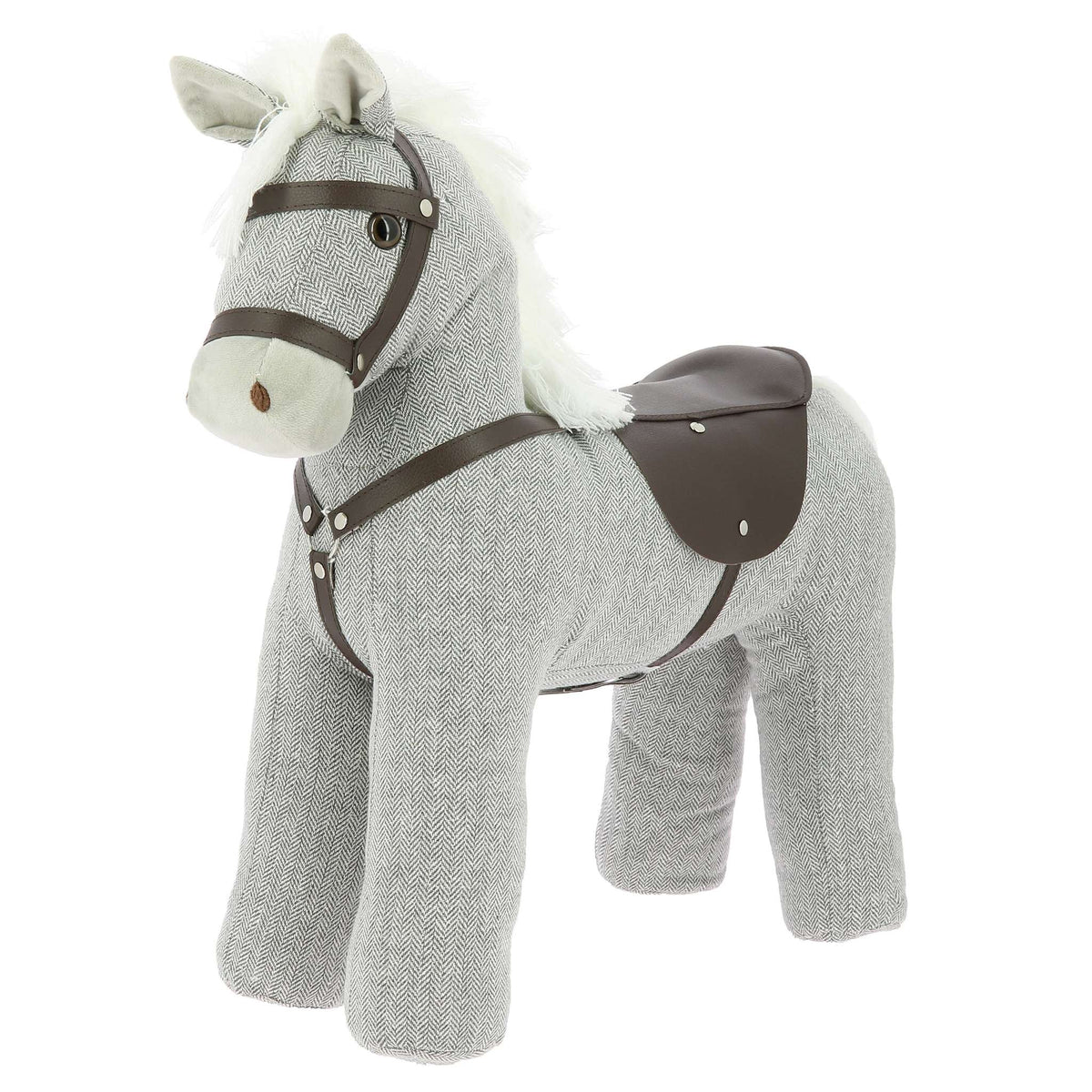 Equi-Kids Mountable Horse - Chiné grey - 901230011_packshot_1