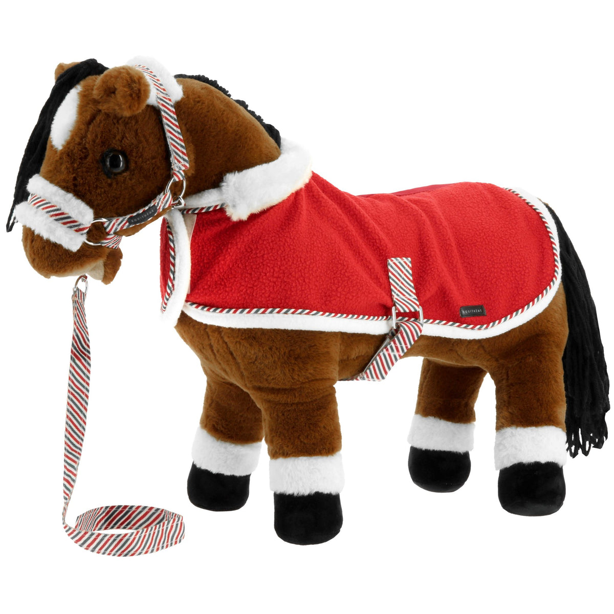 PONY ACADEMY Mini Halter and Blanket Set - White / Green / Red - 901428001_compo_1