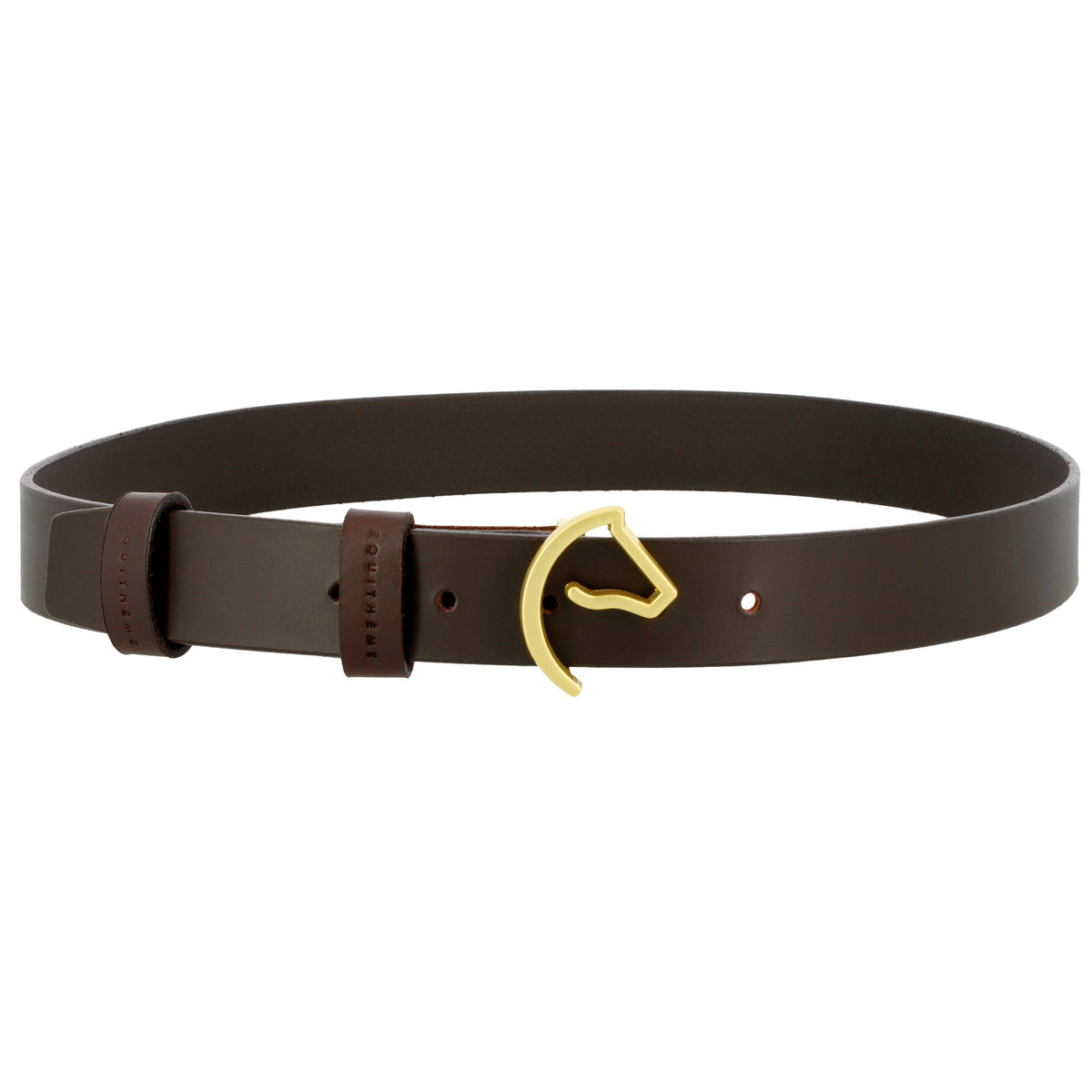 EQUITHÈME EK-Horse Leather Belt - Havana - 906020480_packshot_1