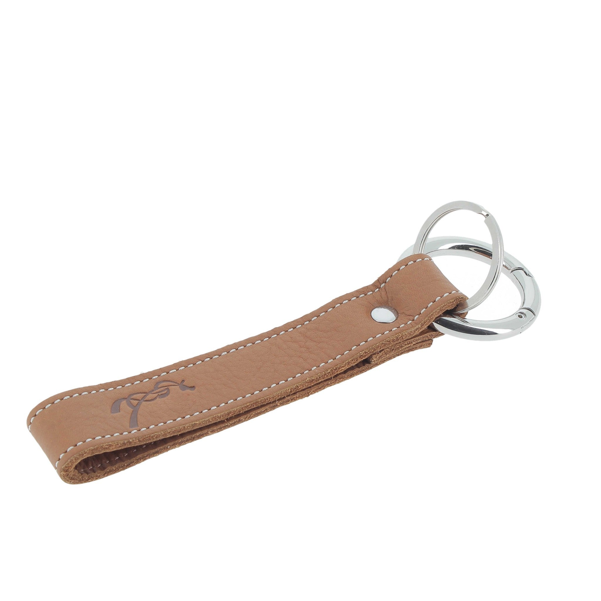Pénélope Lara key ring Cognac 936011014