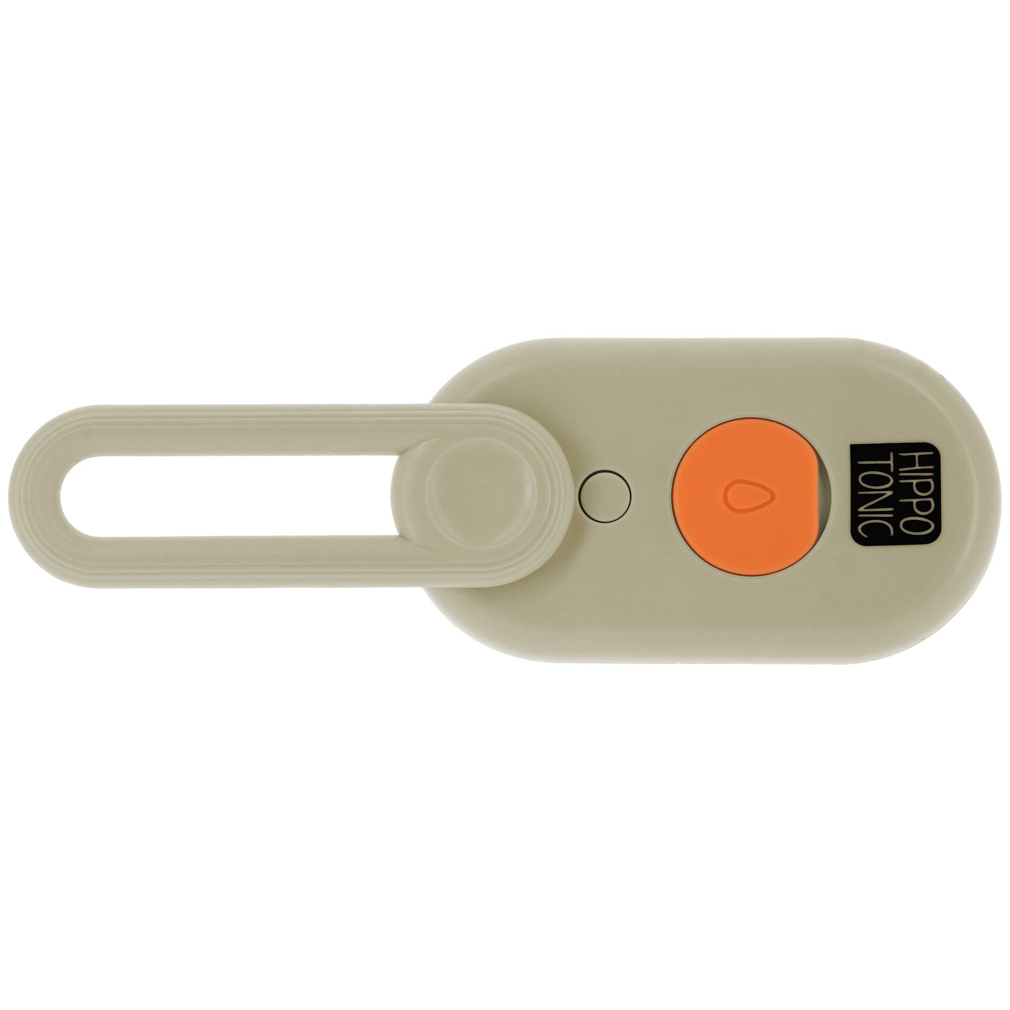 Hippo-Tonic Steam Curry Comb with Handle Taupe 700067027