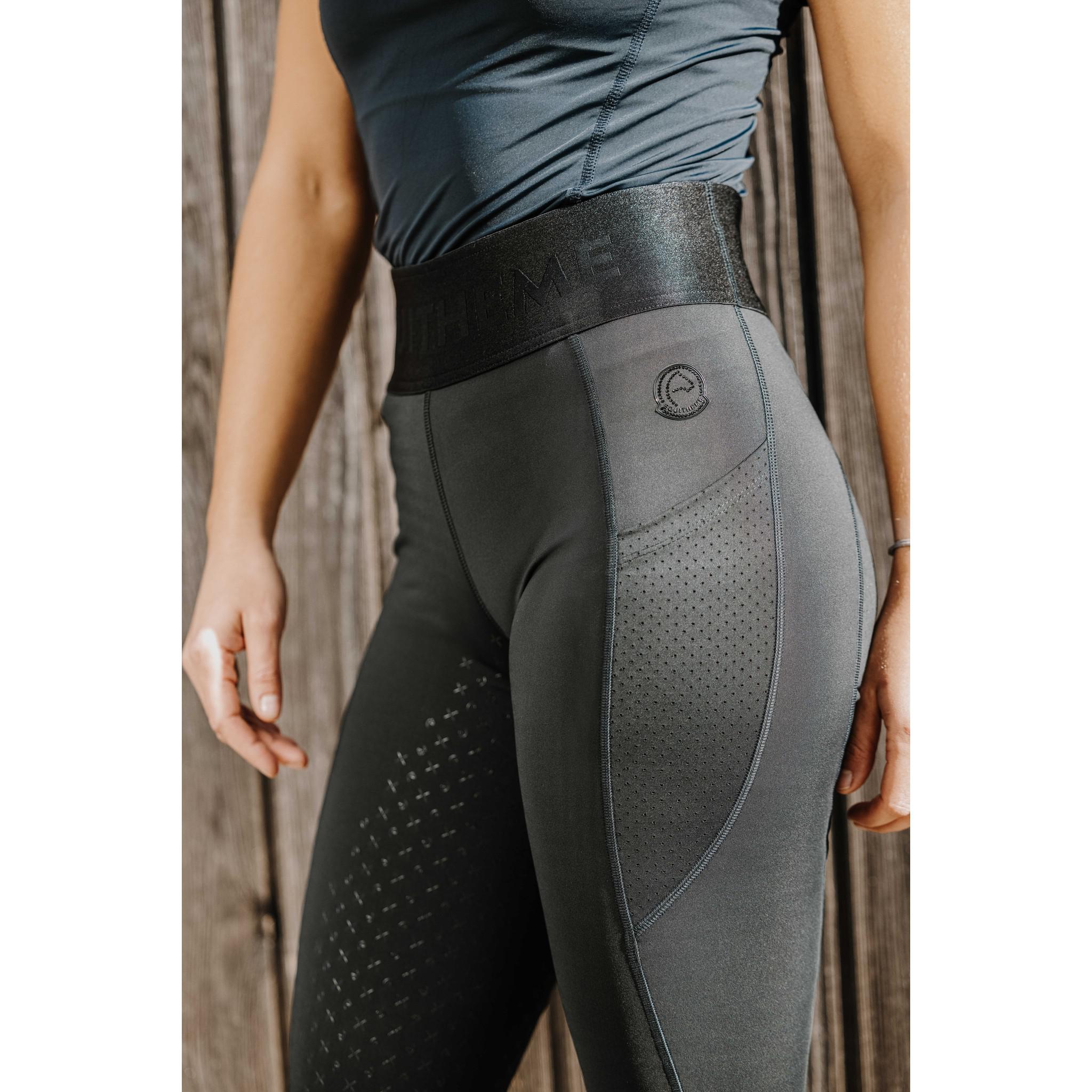 Je t'aime EQUITHÈME Iris Riding Leggings - Ladies Black 979166236