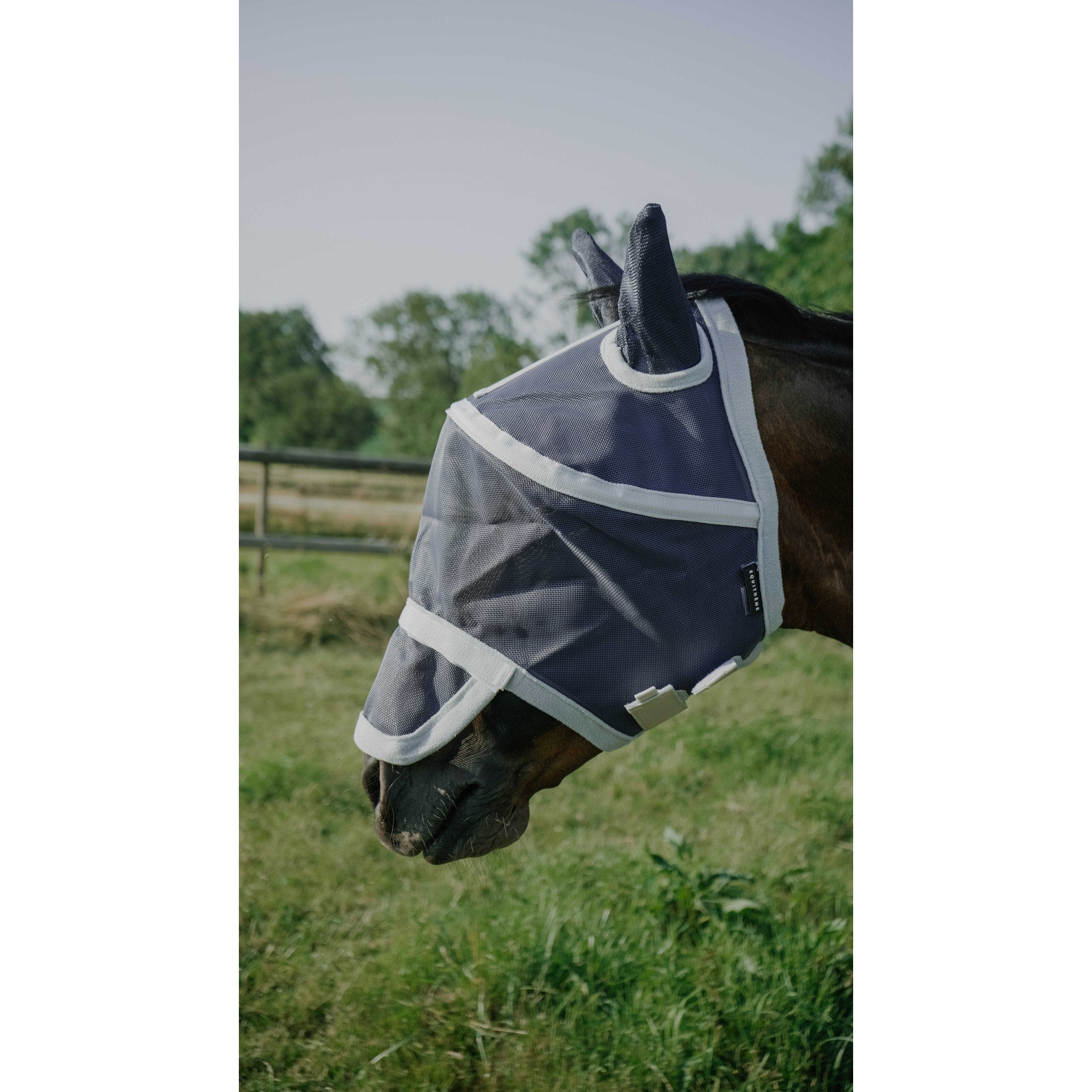 EQUITHÈME Cerceau Anti UV Fly Mask Navy blue 306023203