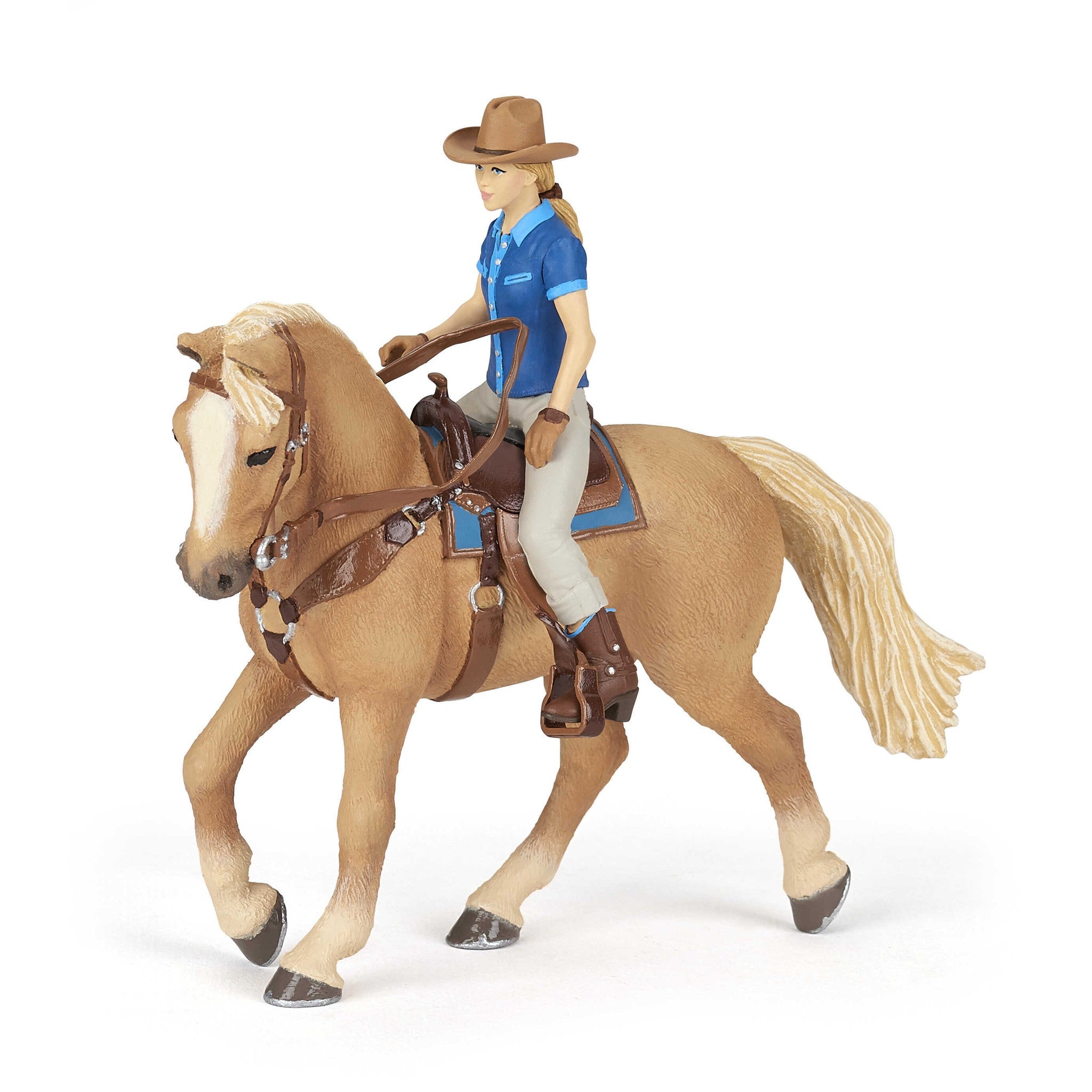Papo Western Horse and Rider Set - 905051566_packshot_1
