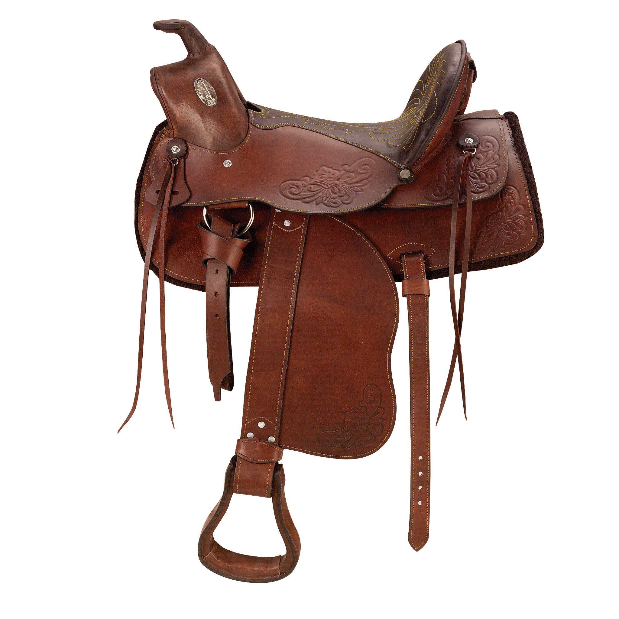 Westride Santa Fe Western saddle Havana 800084