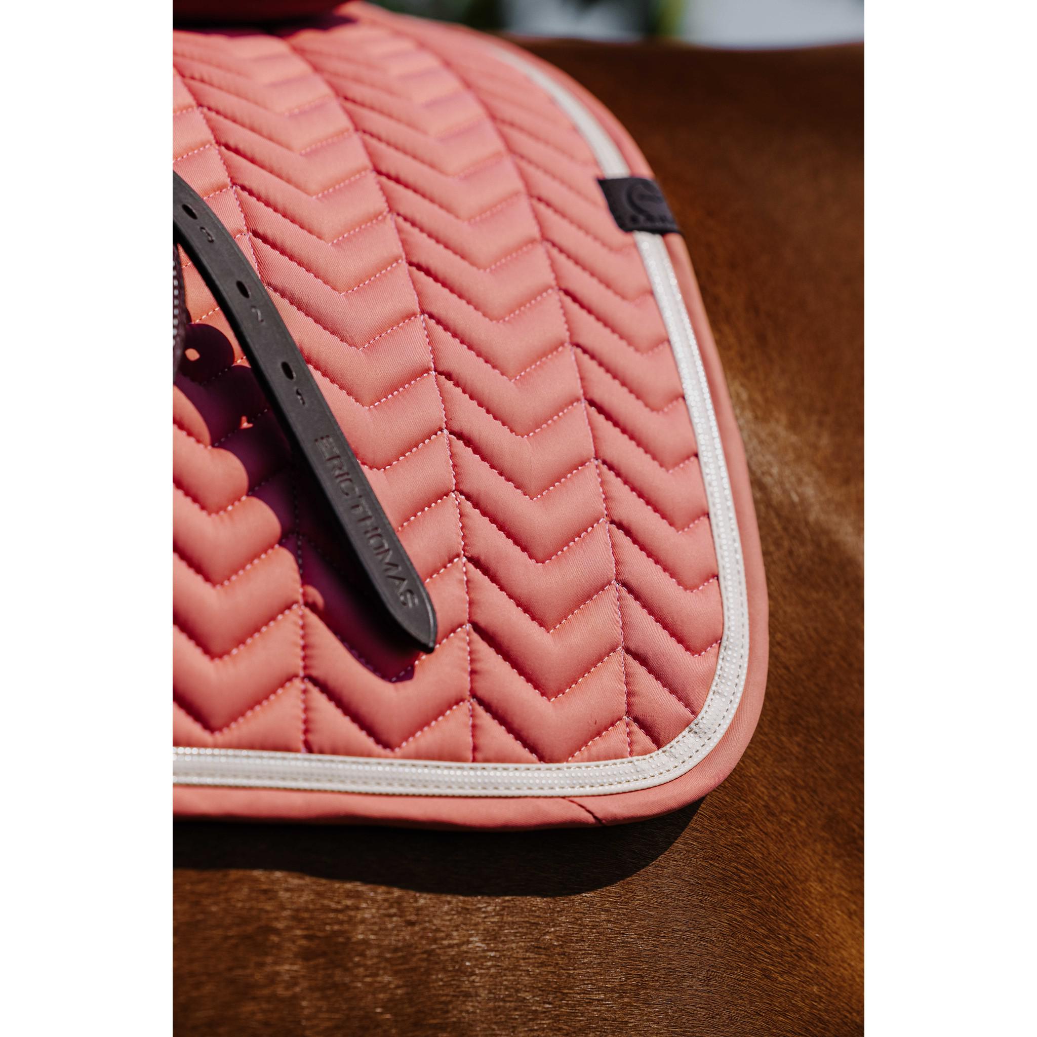 EQUITHÈME Softypop Saddle Pad - All purpose Salmon 204003025