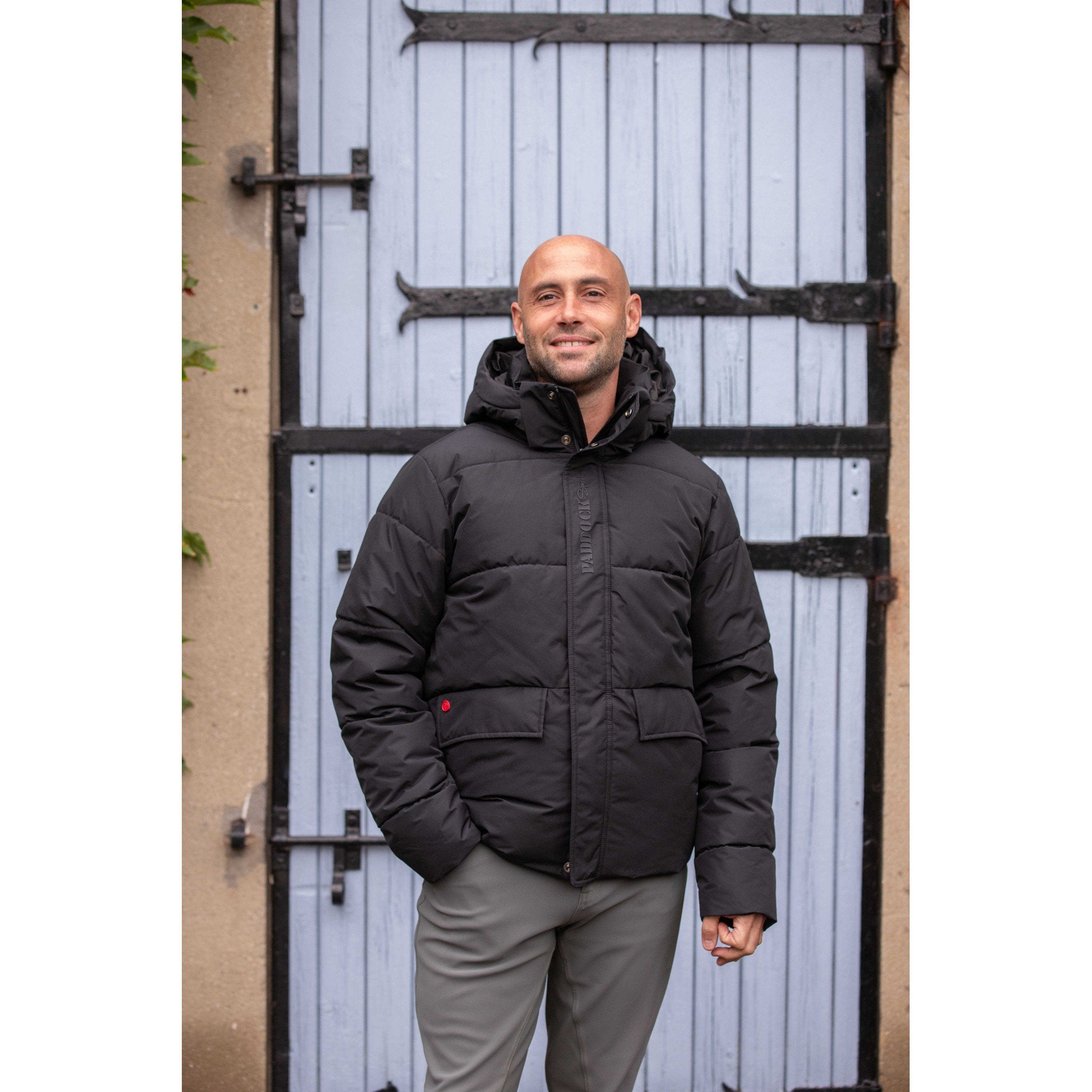 Paddock Sports Auteuil Padded Jacket - Adult Black 978018021